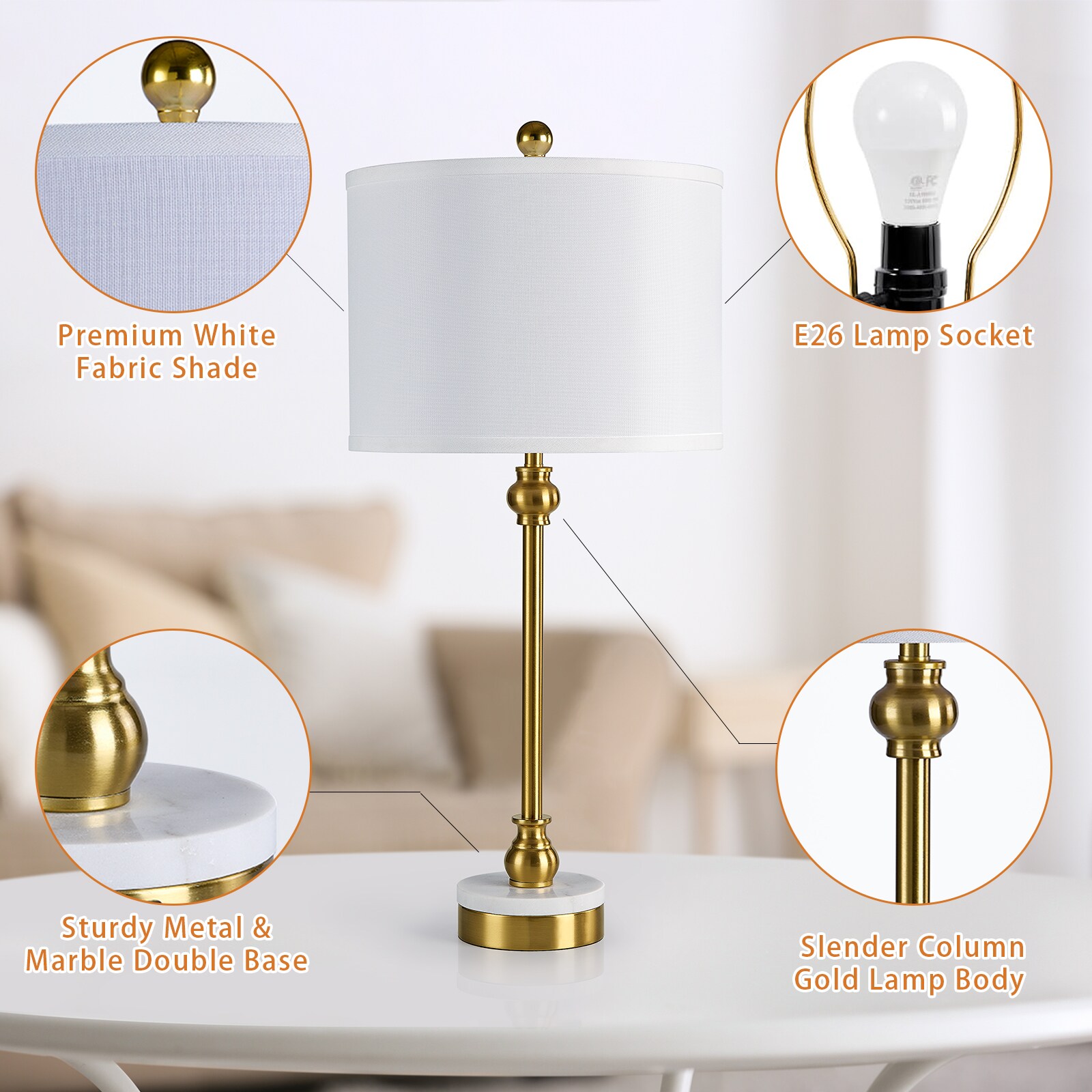 Maxax T264-GD Table-Lamps - View #9