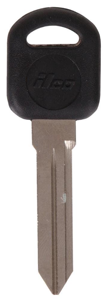 Hillman 87488 Nickel Plated General Motors Transponder Brass Automotive Key Blank