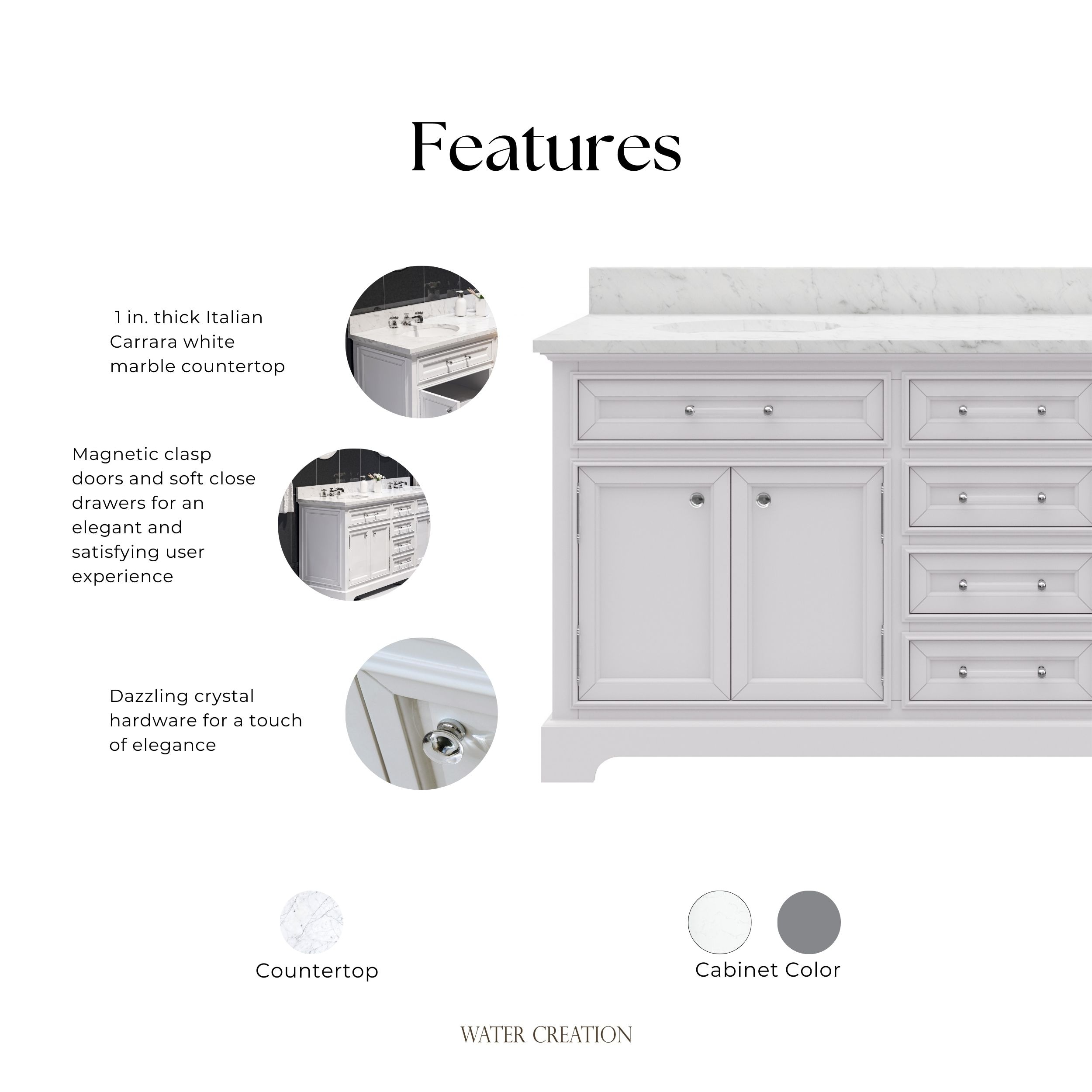 Water Creation DE72CW01PW-000BX0901 Bath-Vanity-Combo - View #11