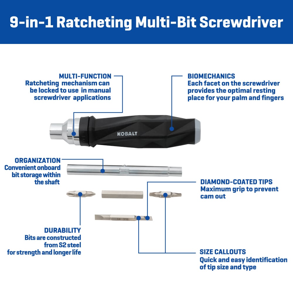 Kobalt 52283 Screwdrivers-Individual - View #3