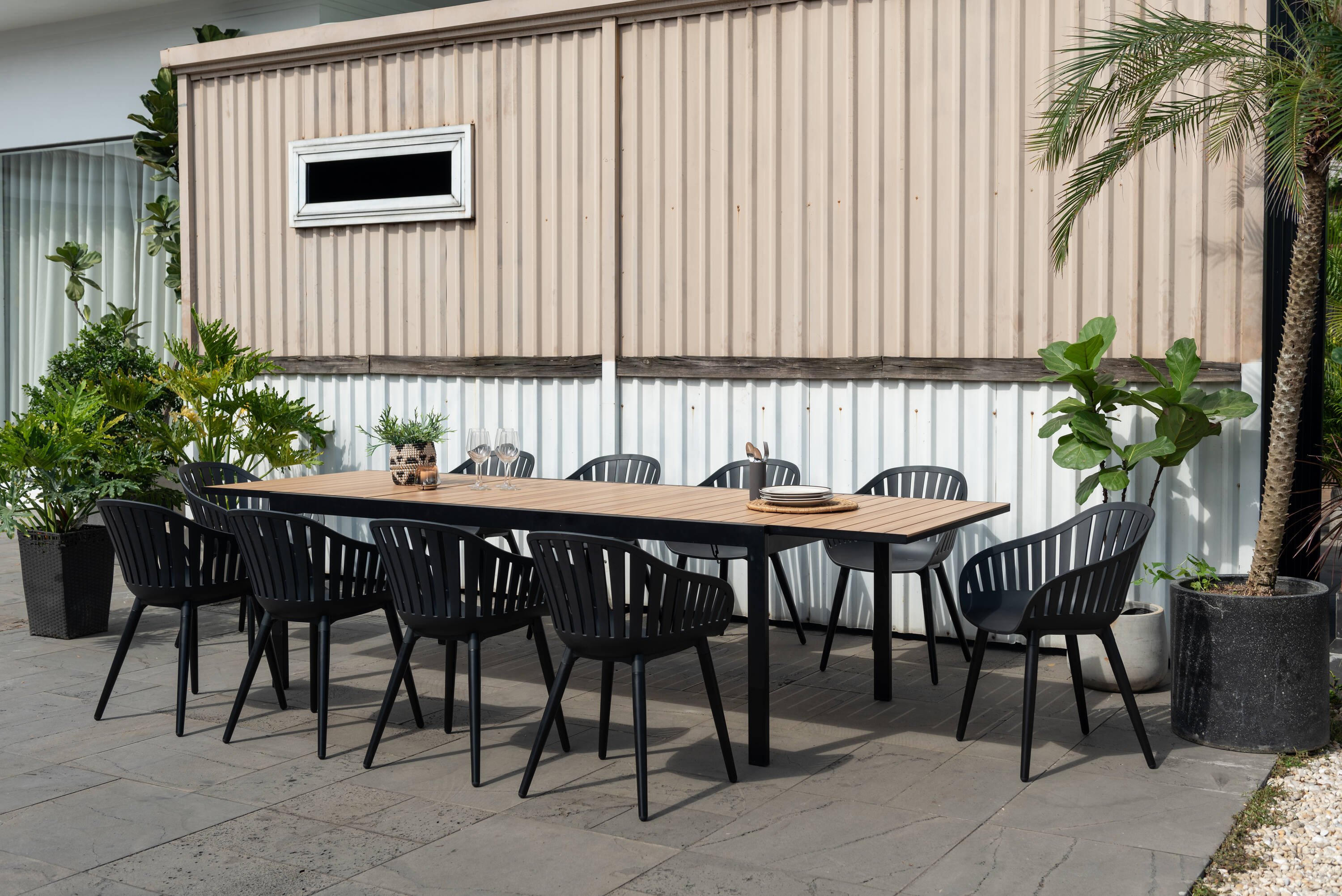 Amazonia PAN10CANNARMBK Patio-Dining-Sets - View #2