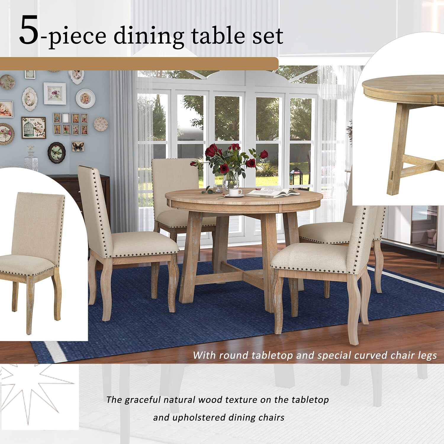 SINOFURN SYA010058GY Dining-Sets - View #15