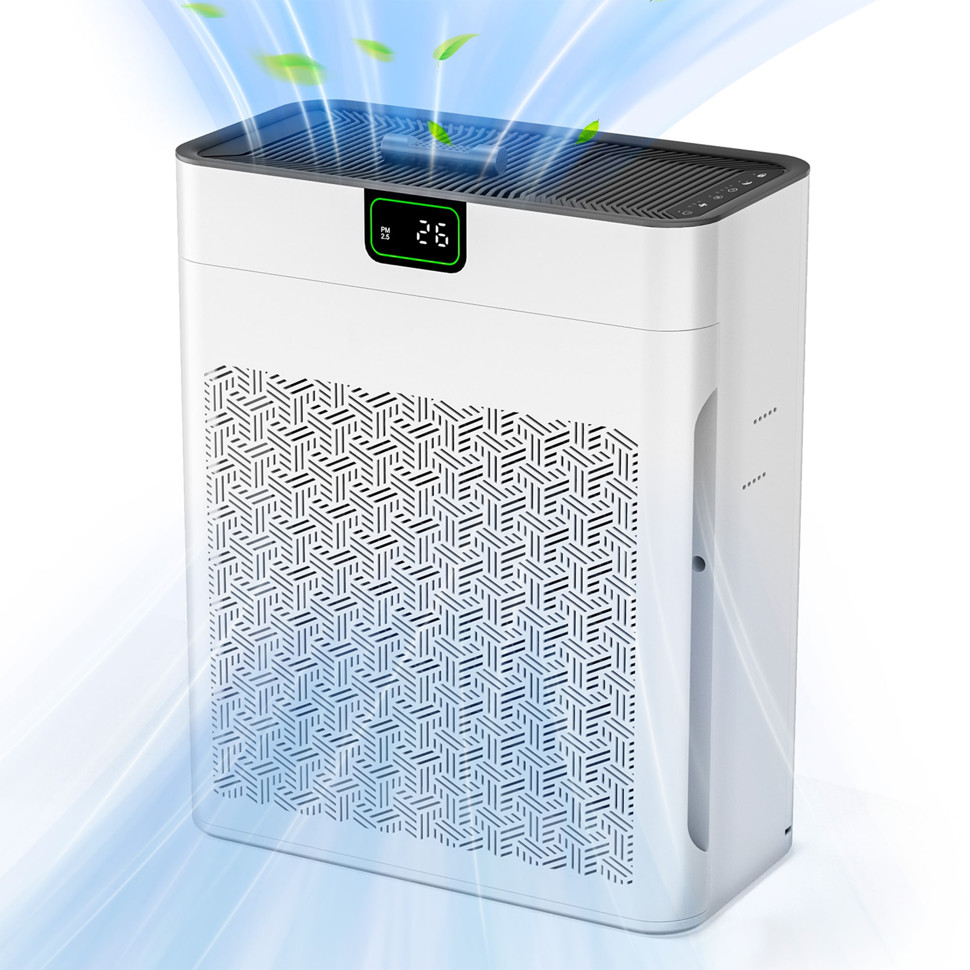 EdenDirect DEHA121210 4 -Speed White True HEPA Air Purifier (Covers: 1100-sq ft )