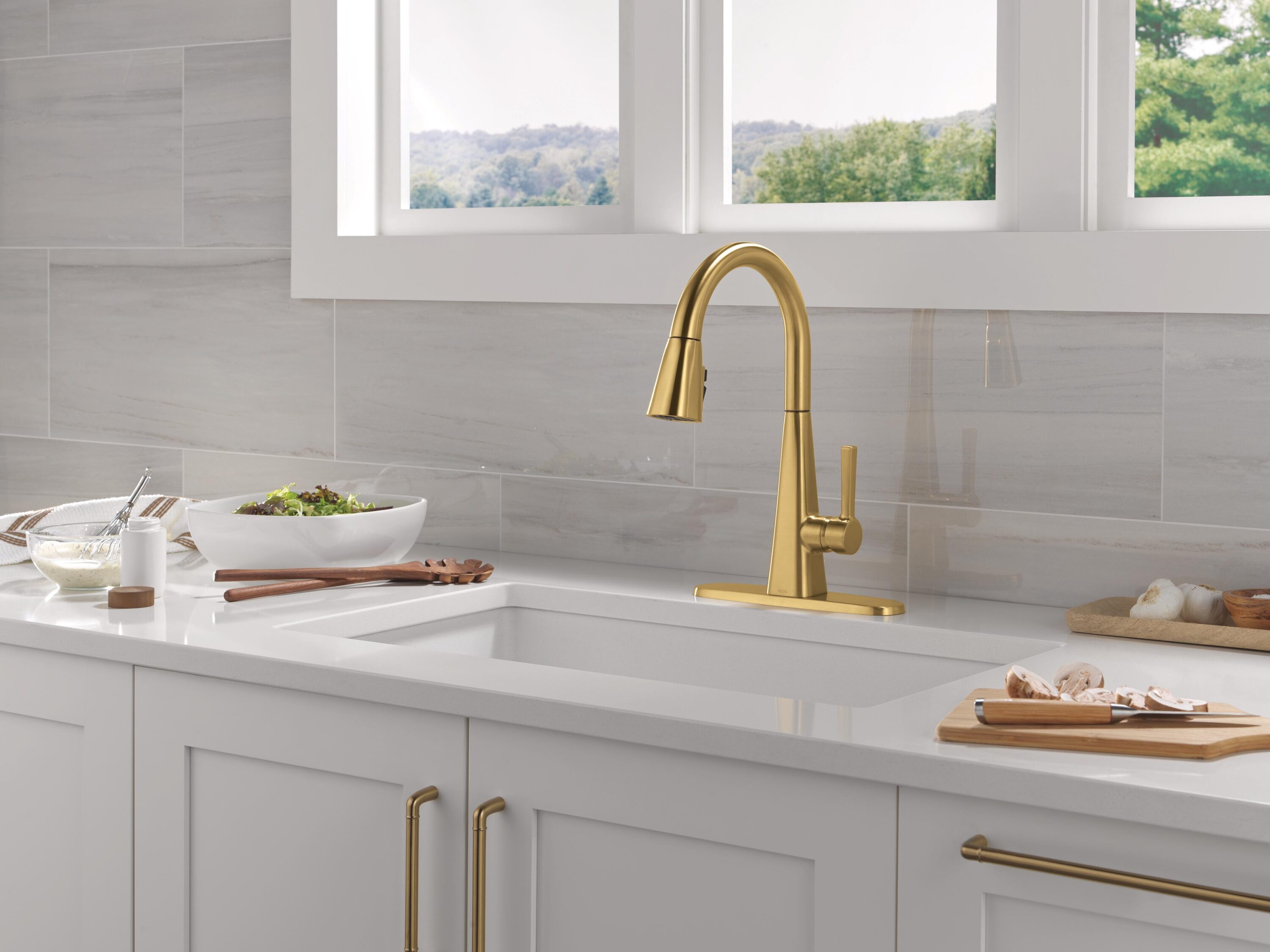 Delta 19802Z-GB-DST Kitchen-Faucets - View #9