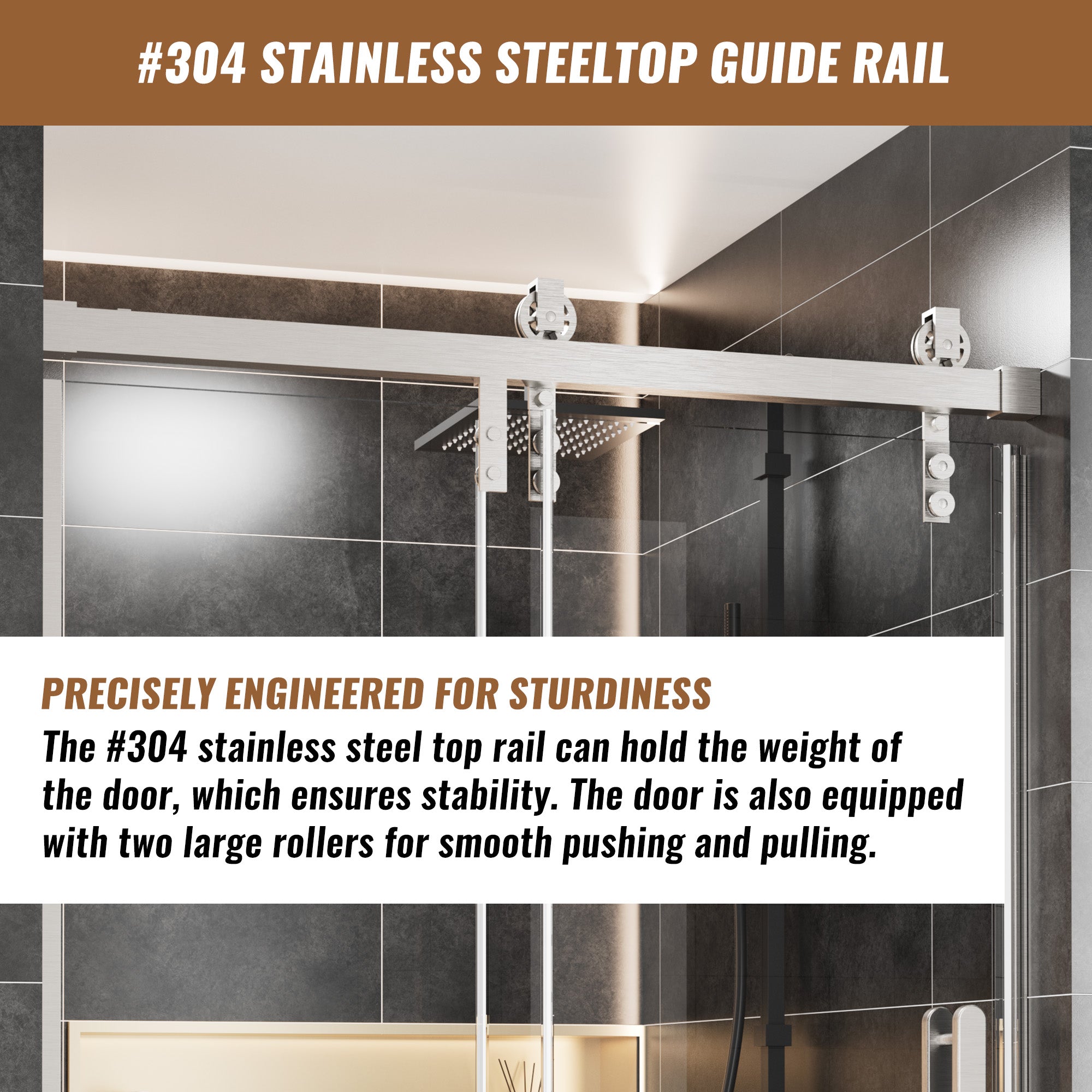 Boyel Living BL-GN12-4876BN Shower-Doors - View #5