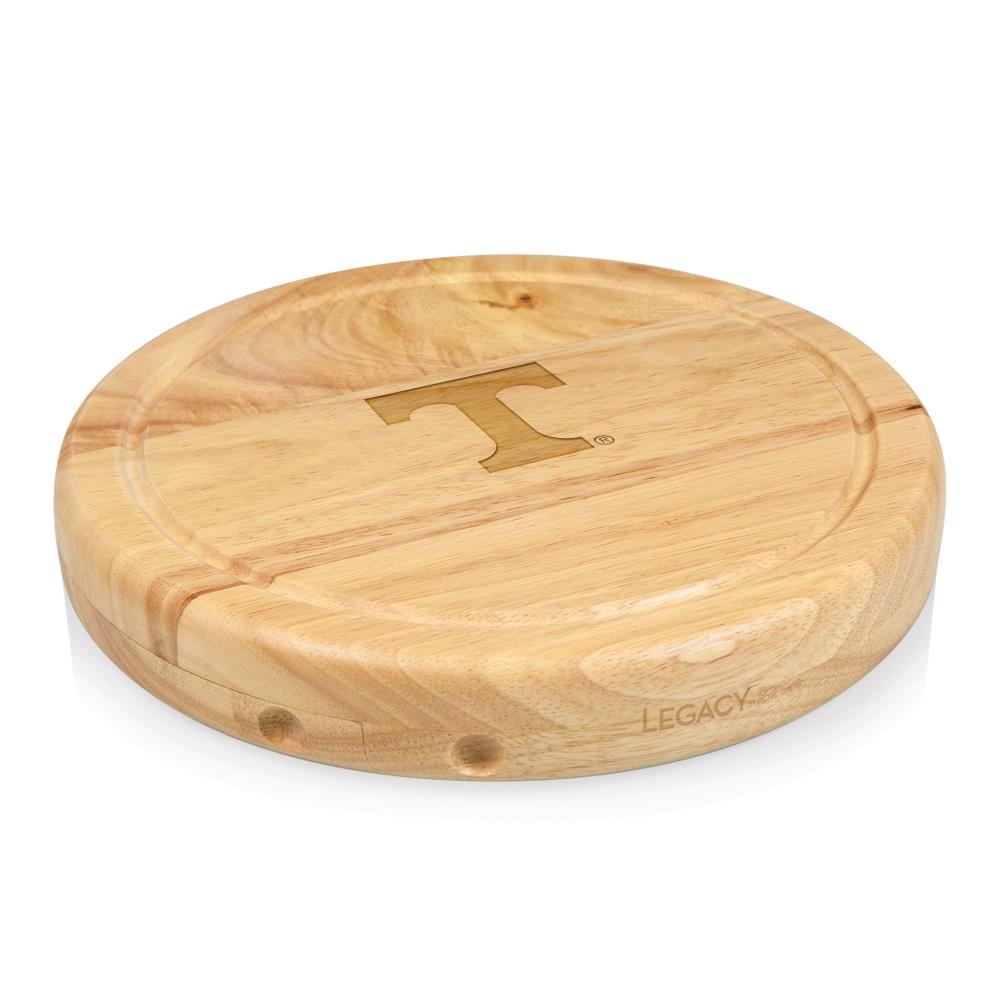 Picnic Time 854-00-505-553-0 Tennessee Volunteers 10-in L x 10-in W Wood Cutting Board
