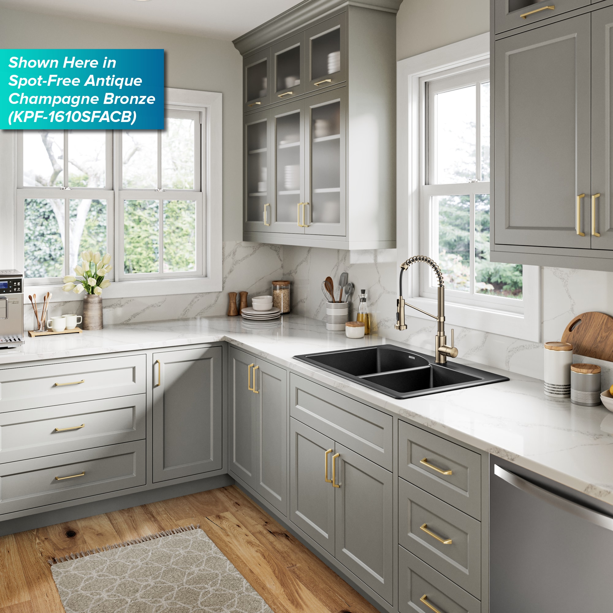 Kraus KPF-1610BBMB Kitchen-Faucets - View #17