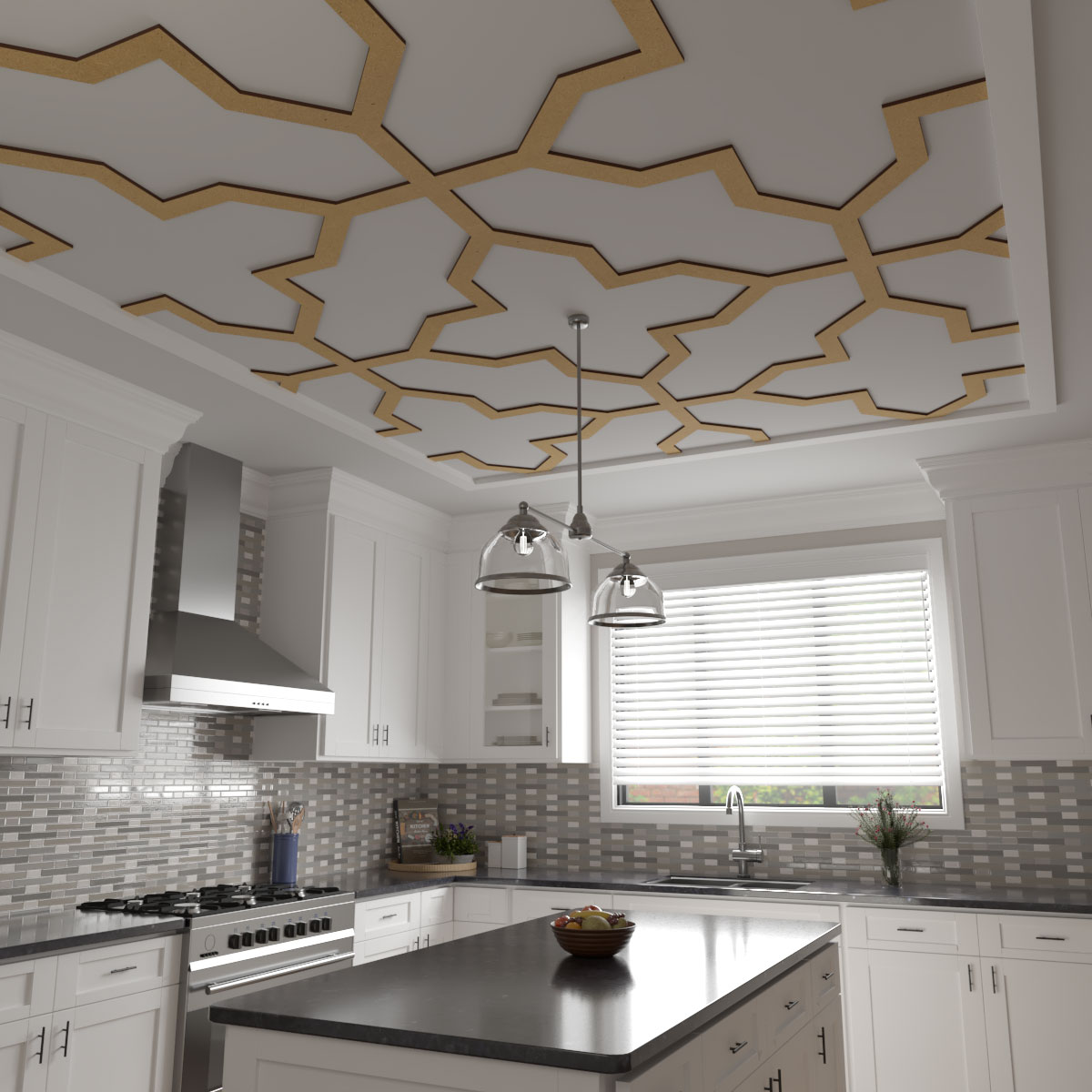 Ekena Millwork CELW67X67X0375LRDMF Wall-Panels - View #10