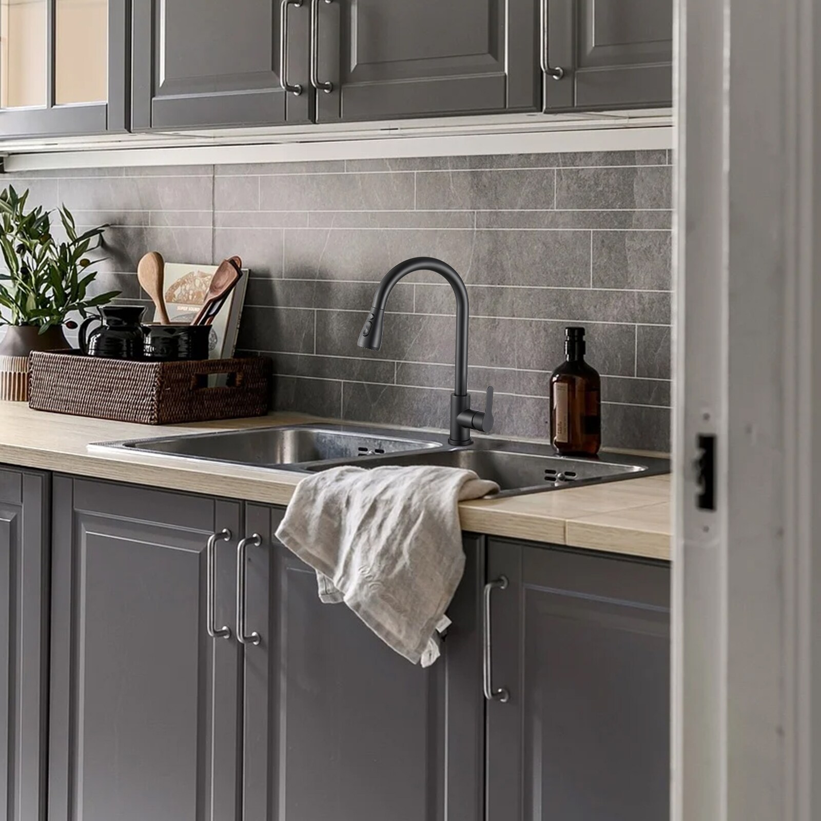 Cobbe LSKFC0403B Kitchen-Faucets - View #9