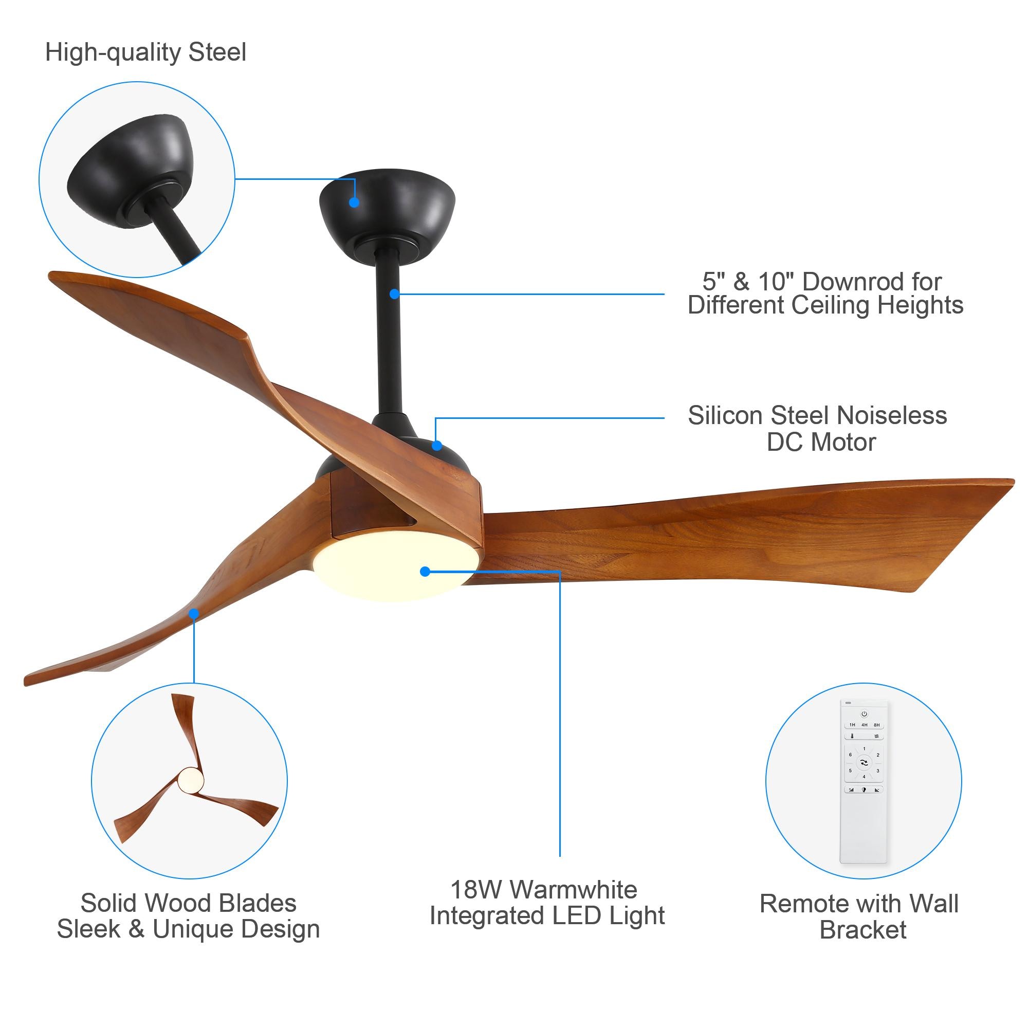 Bayfeve BFKS-52KA012BK Ceiling-Fans - View #3