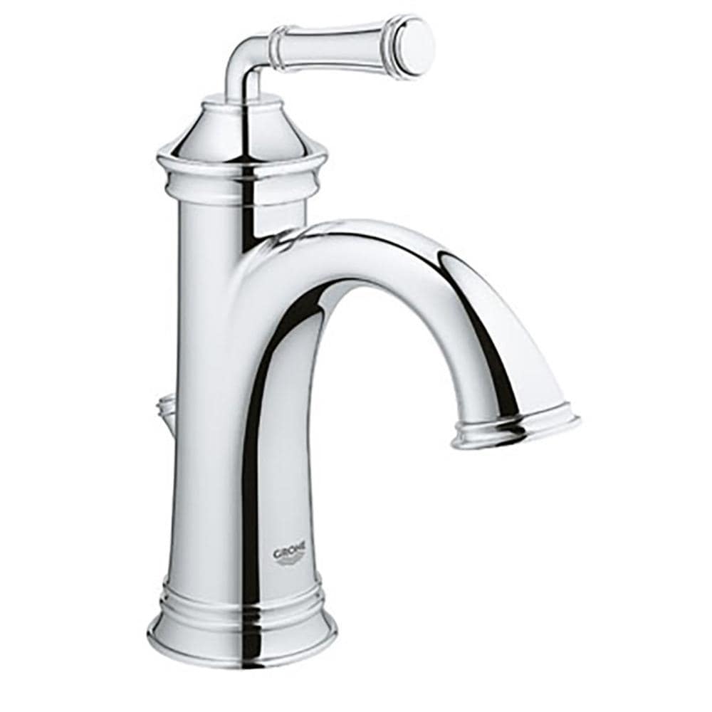 Grohe Gloucester Chrome 1 Handle 4 In Centerset Watersense Bathroom Sink Faucet With Drain The Faucets Department At Com - Grohe Bathroom Sink Faucet Dripping