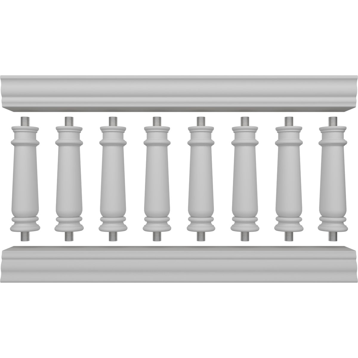 Ekena Millwork BALK32X060WEN railings - View #5