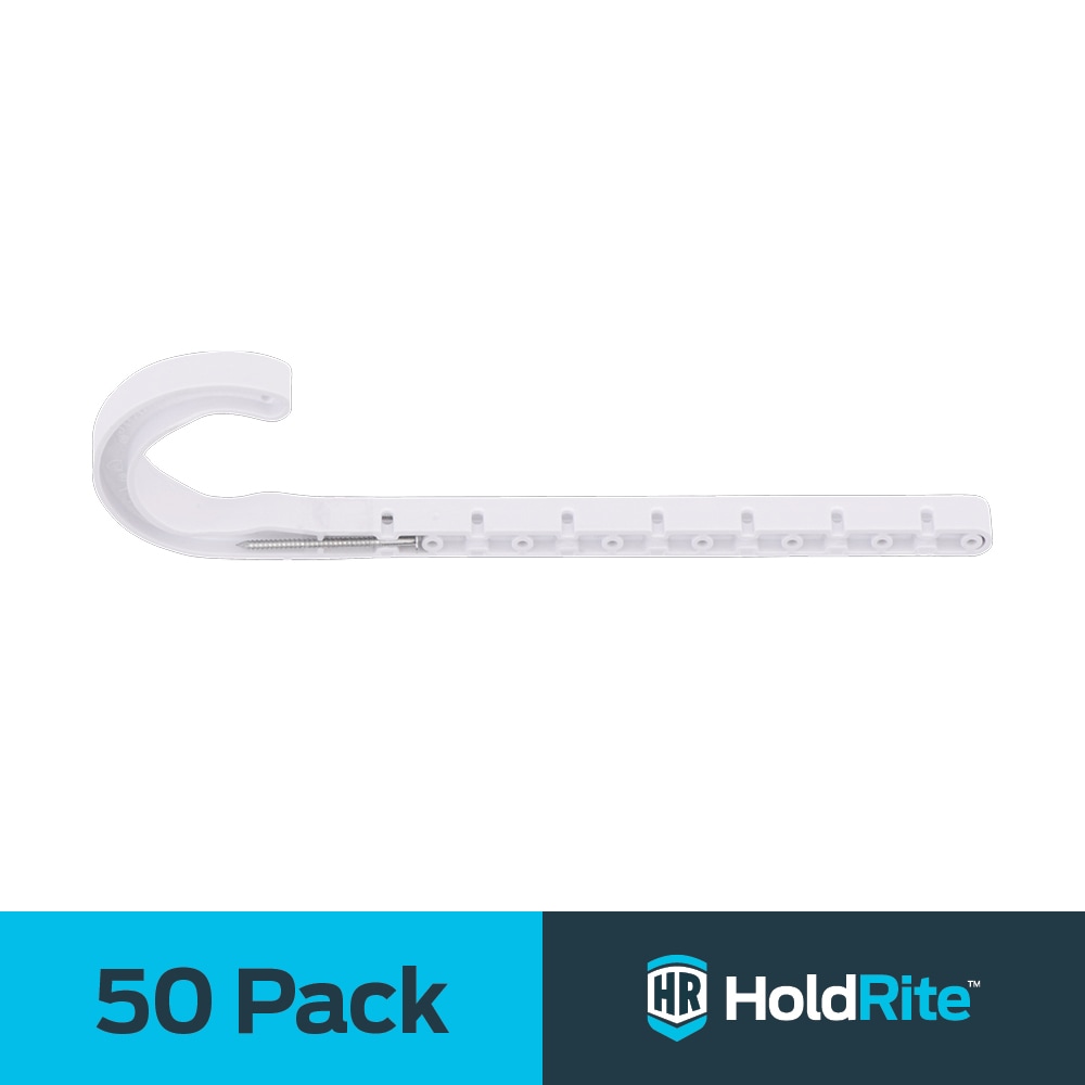 Holdrite 2-in to 2-in Dia Plastic J-Hook | P-JHOOK200DWVZ