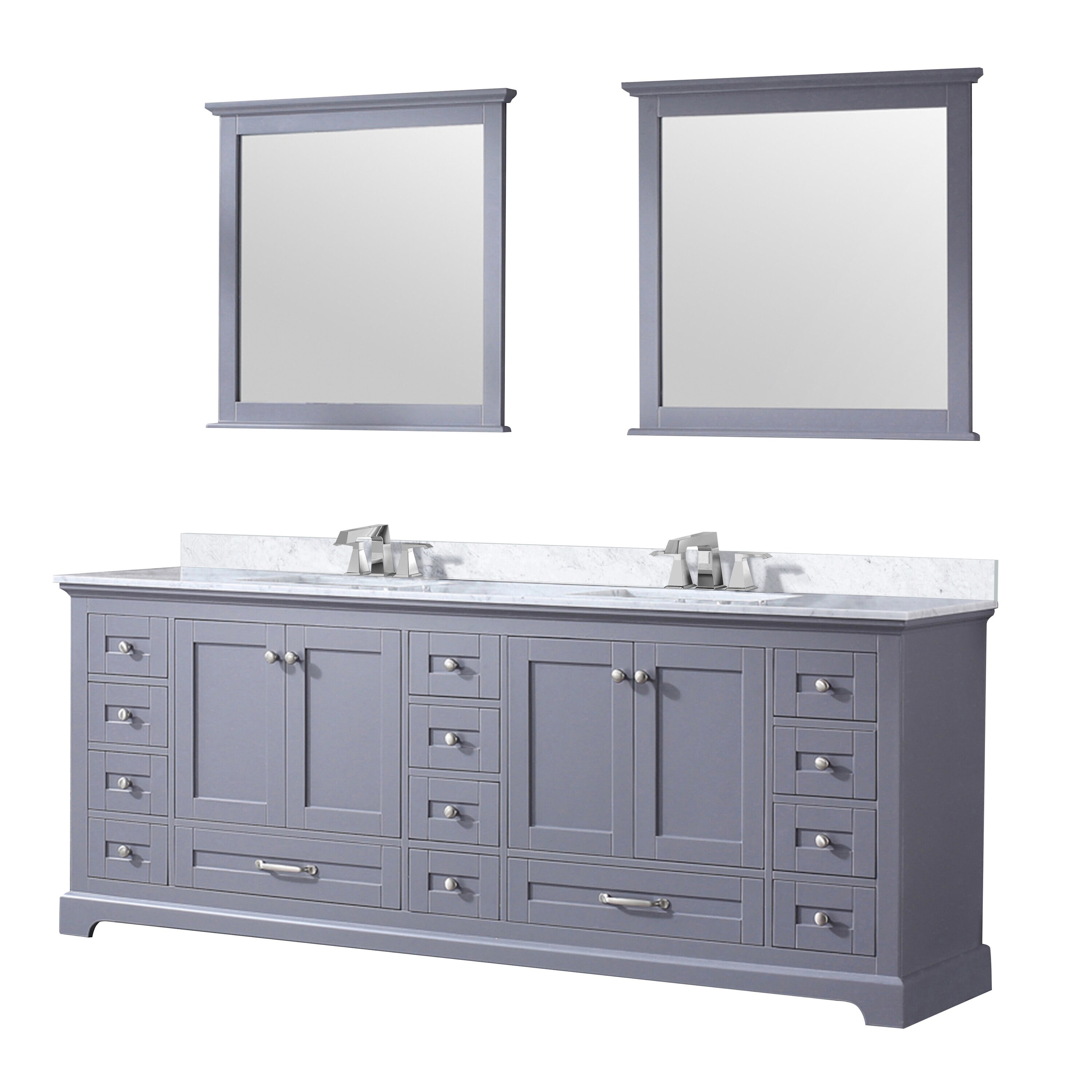 Lexora LD342284DBDSM34F Bath-Vanity-Combo - View #6