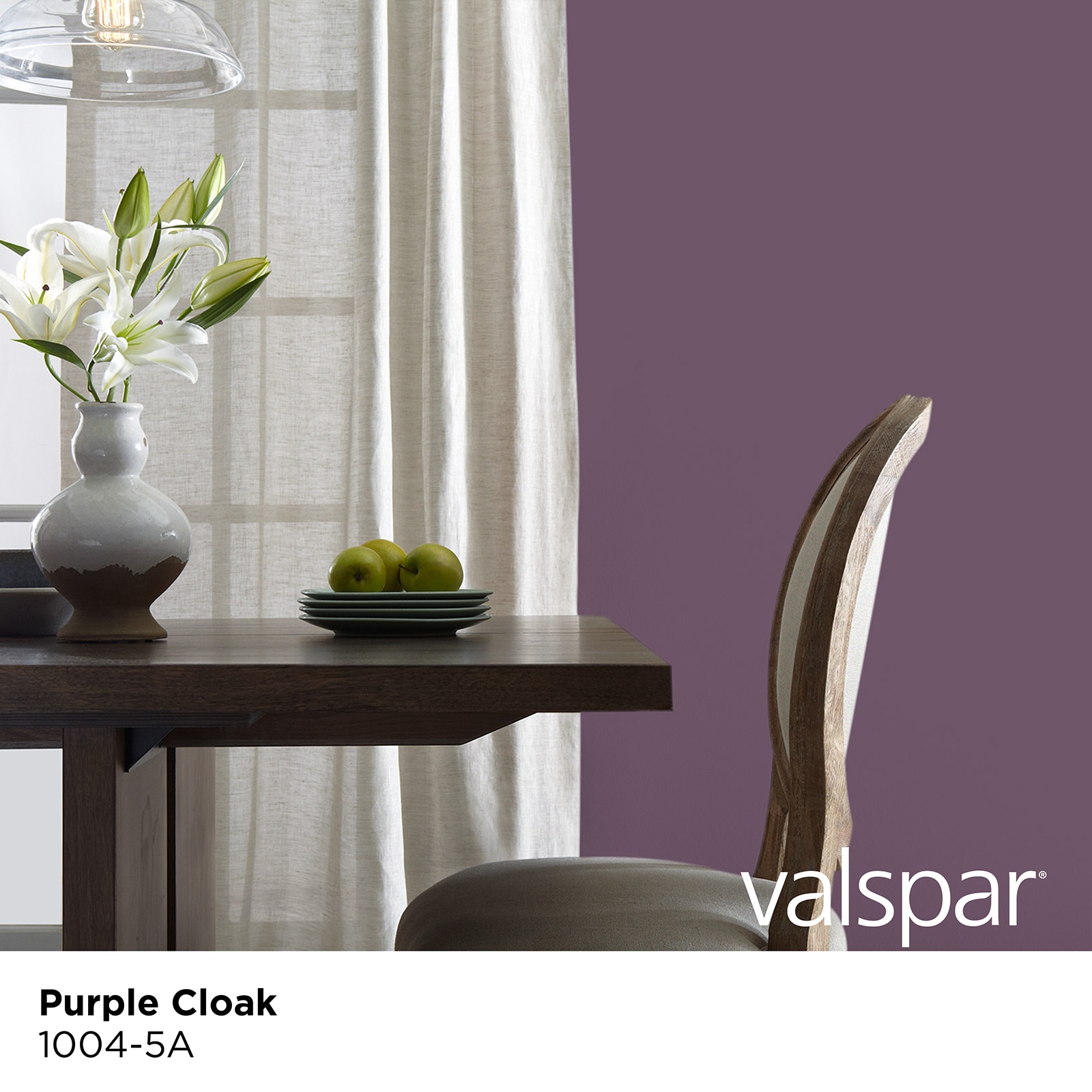 Valspar 1004-5C Amethyst Purple Precisely Matched For Paint and