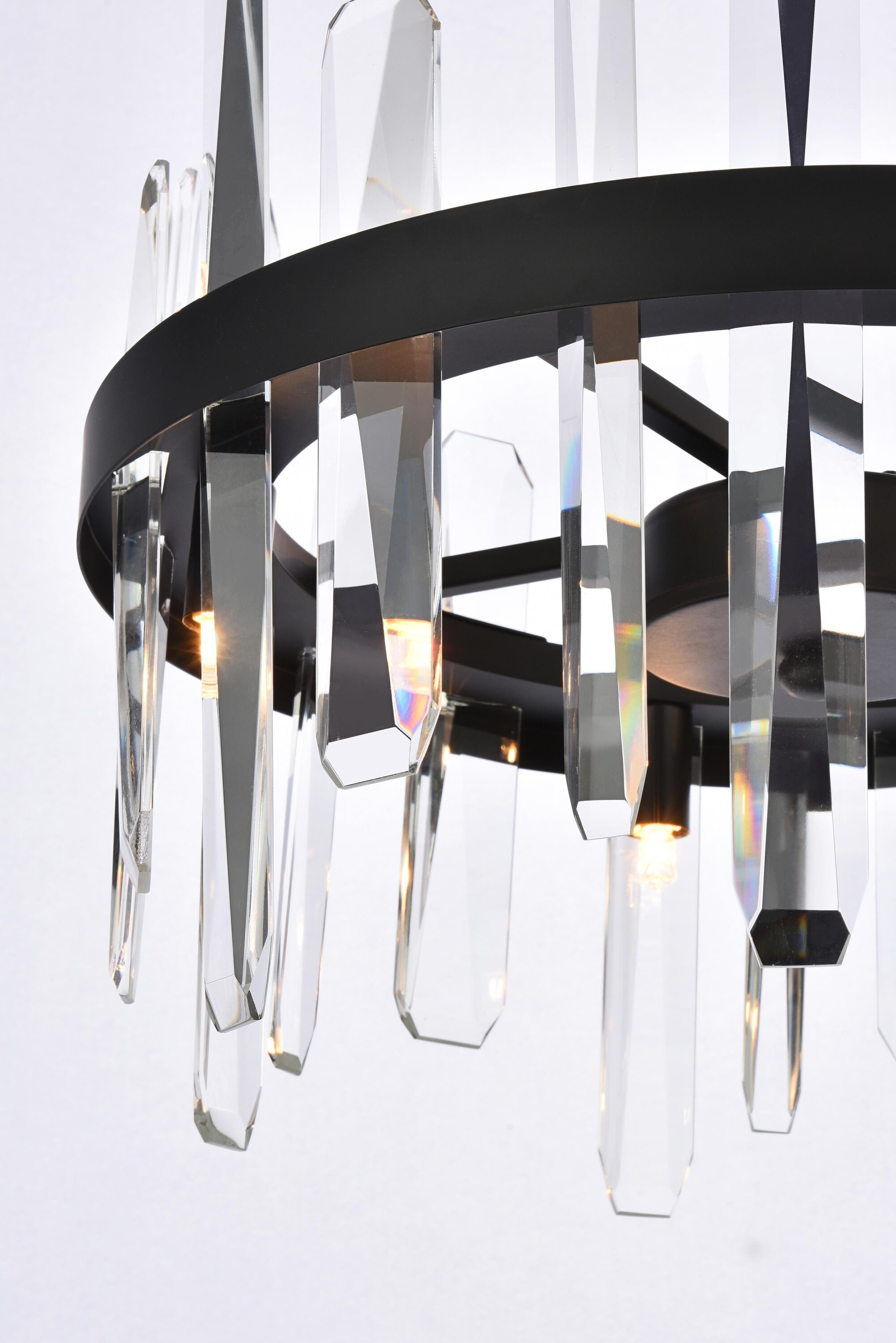 Elegant Decor HF6600D16BK Pendant-Lights - View #6
