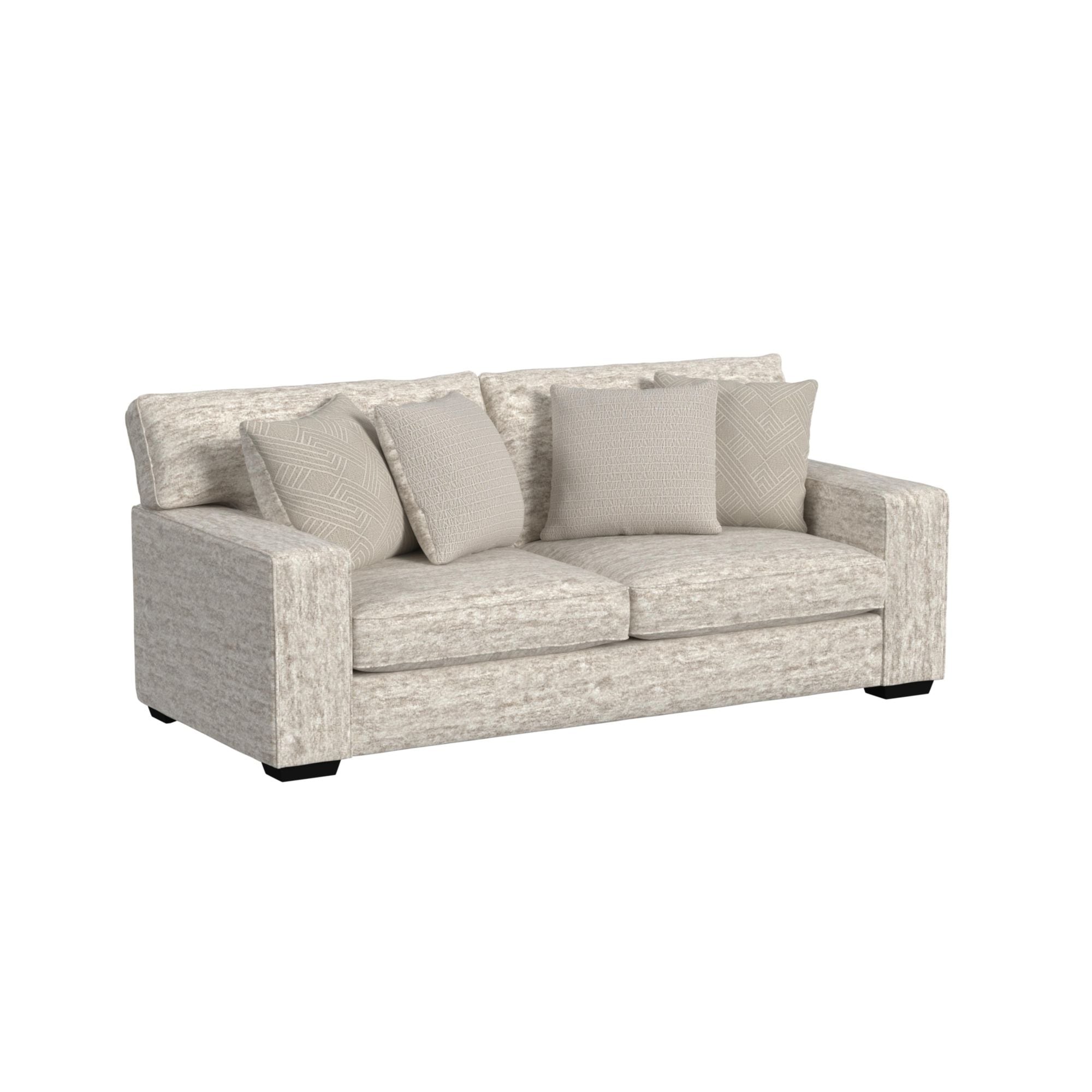 Picket House Furnishings U-8160-9320-300 Molly 94-in Modern Parchment 3 -seater Sofa
