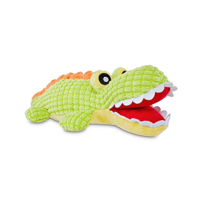 Famure Crocodile Dog Squeaky Toys, Durable Plush Dog Toys