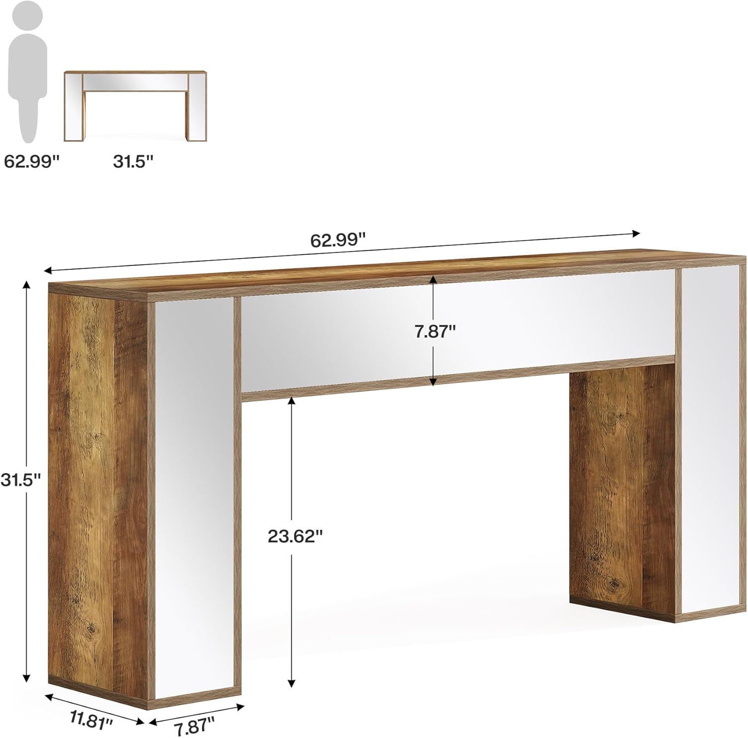 Tribesigns LWSC-JW1011 Console-Sofa-Tables - View #2