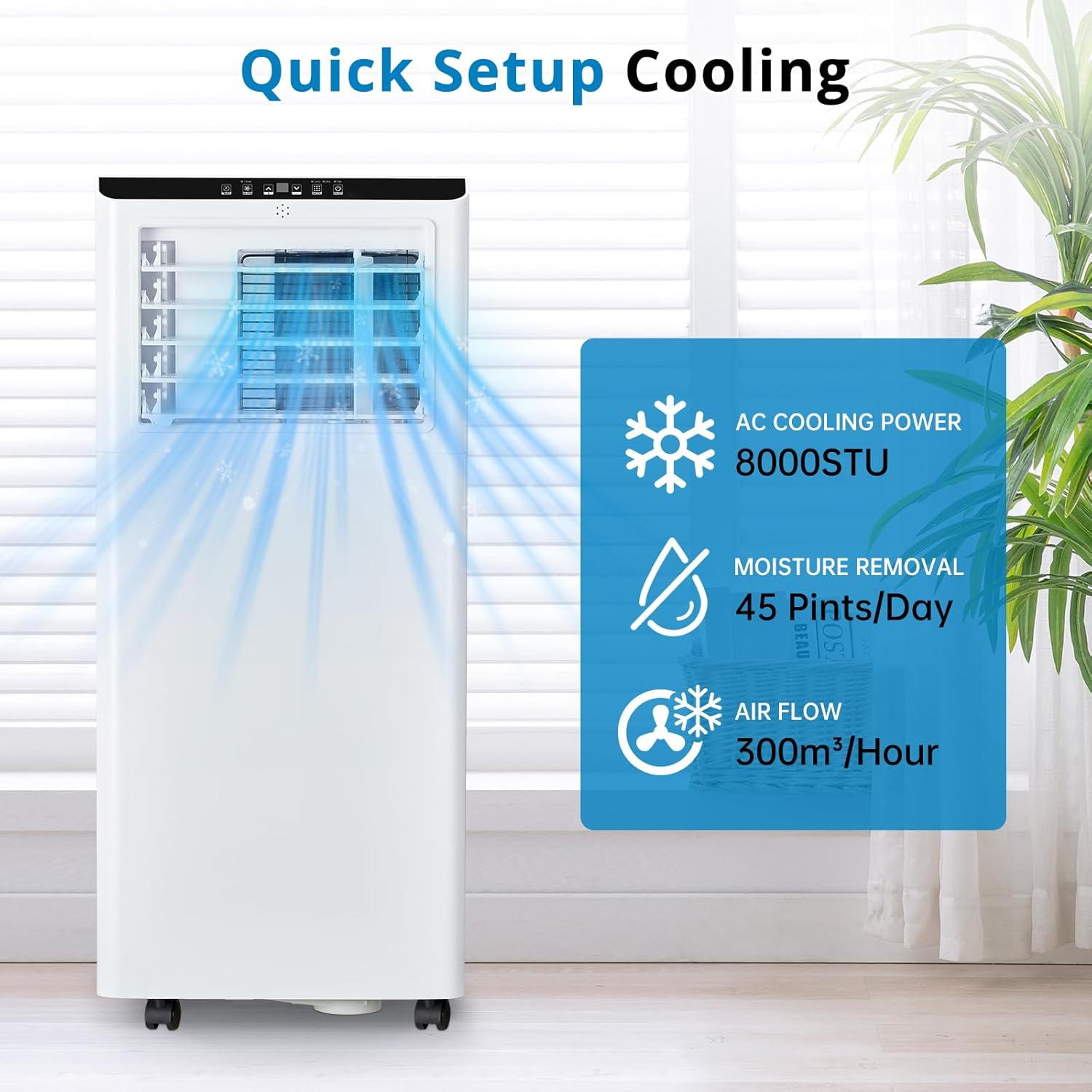 Qeetex BBJ-PHO108W6IO3 Portable-Air-Conditioners - View #3