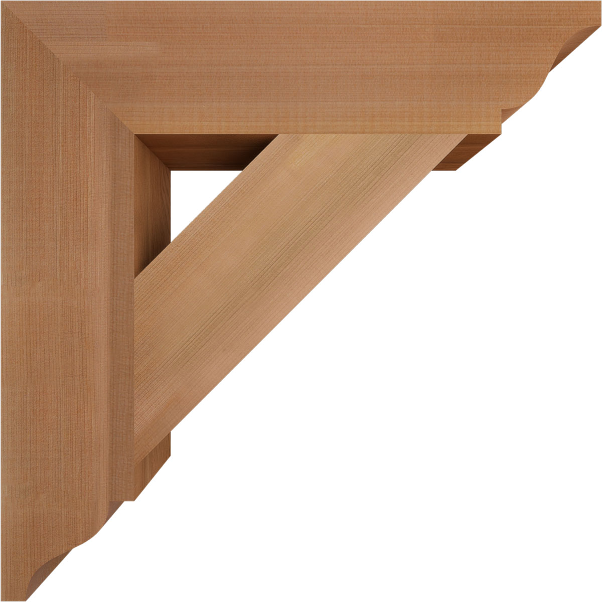 Ekena Millwork BKT04X18X18TRA01SWR Exterior-Brackets-Braces - View #3
