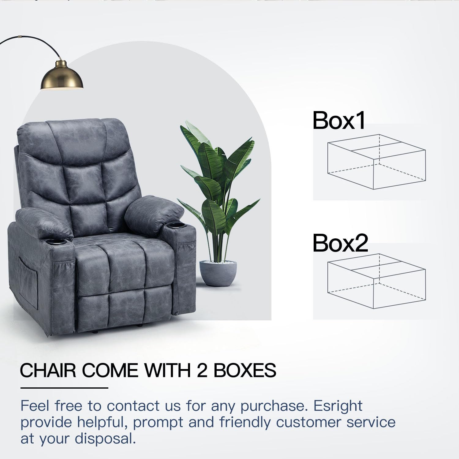 AECOJOY 13012GB-LS01 recliners - View #6