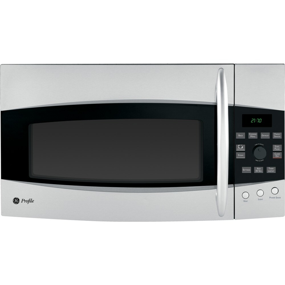 GE Profile™ 2.1 Cu. Ft. Stainless Steel Over The Range Sensor Microwave