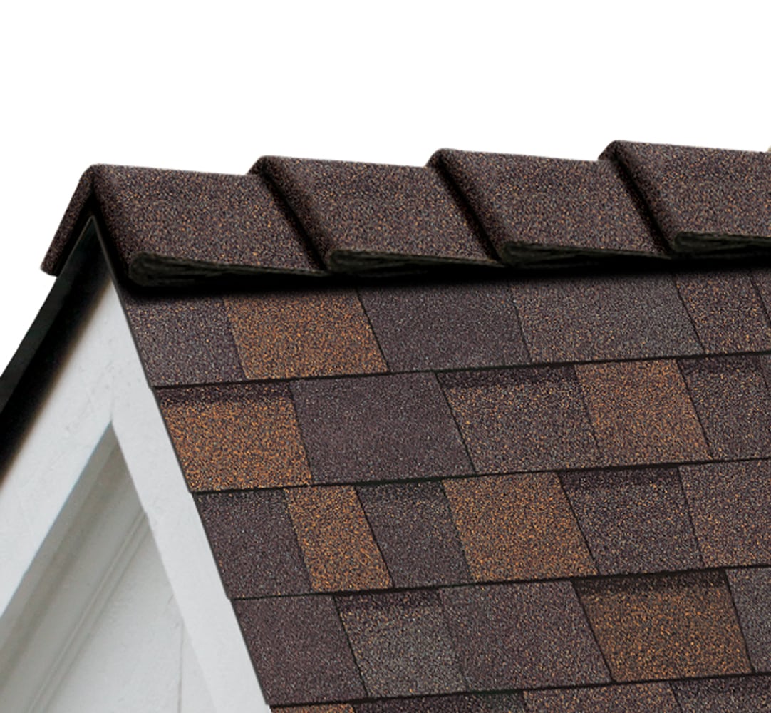 Owens Corning DT43 DecoRidge Teak Hip Ridge Roof Shingles ( 20-lin ft per Bundle )