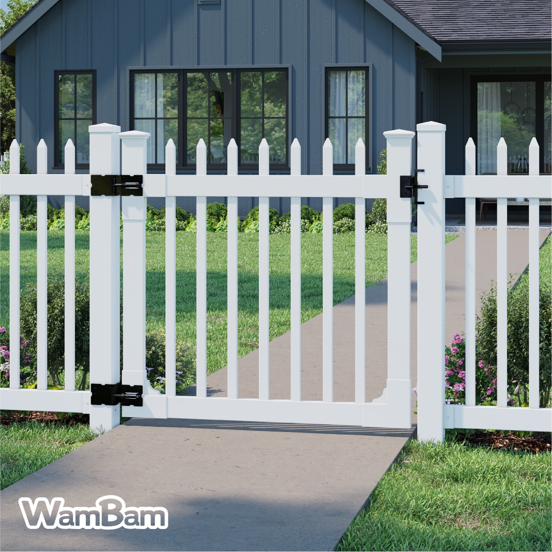 WamBam Fence BL19102 Vinyl-Fence-Panels - View #2