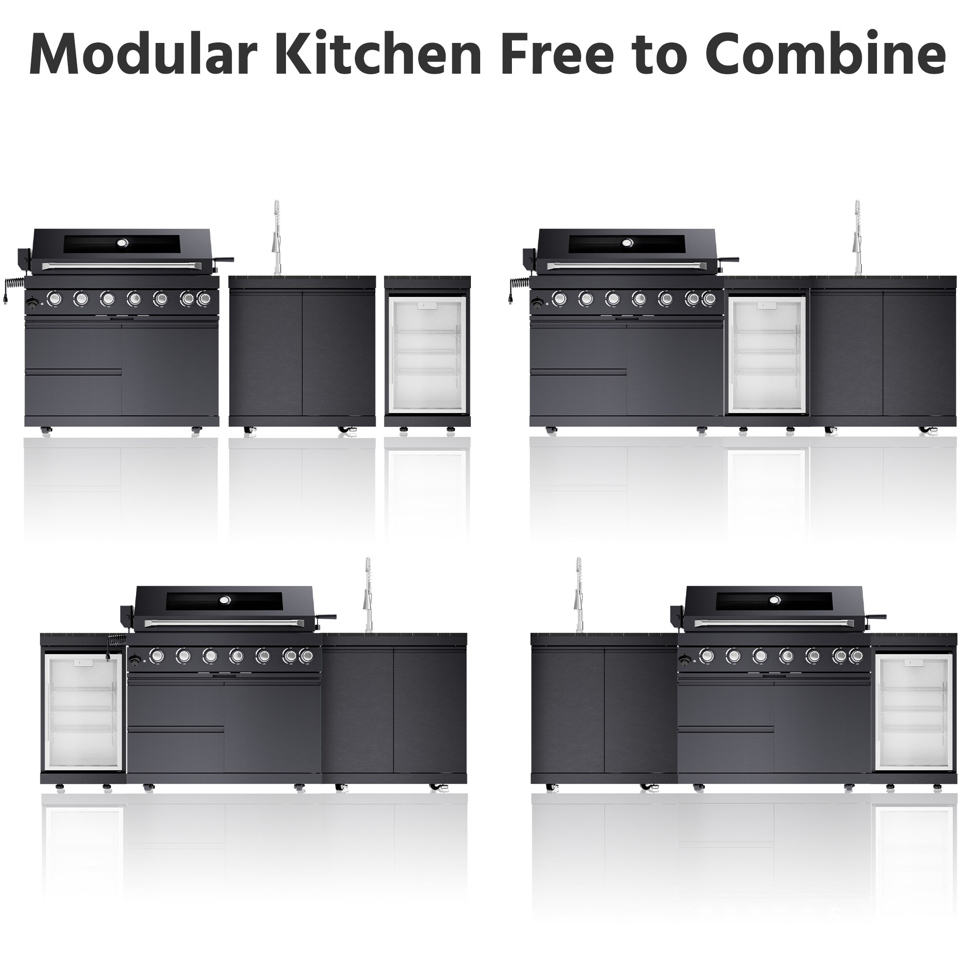 ES-DIY 2512GL16SL6 Modular-Outdoor-Kitchens - View #15