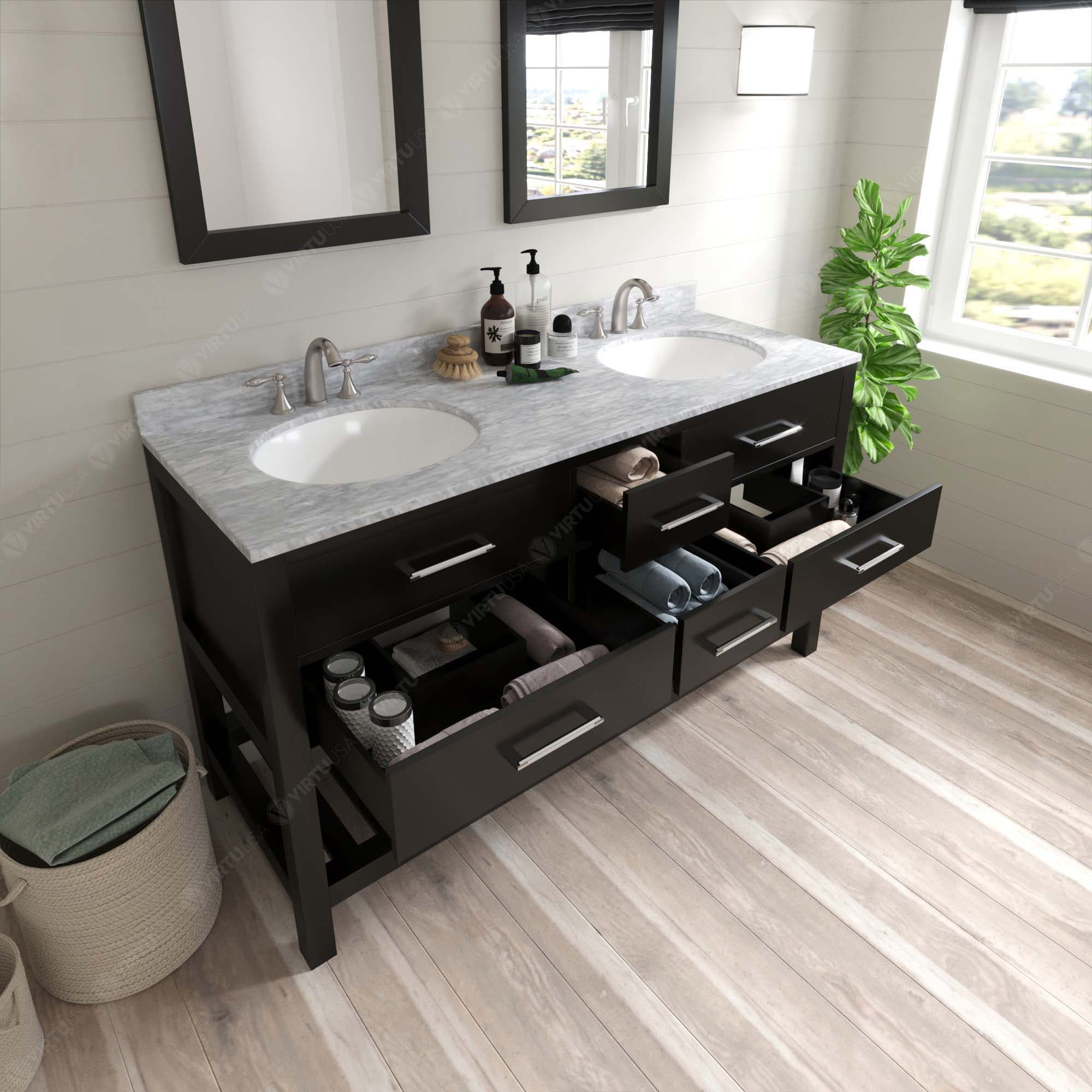 Virtu USA MD-2260-WMRO-ES-010 Bath-Vanity-Combo - View #4