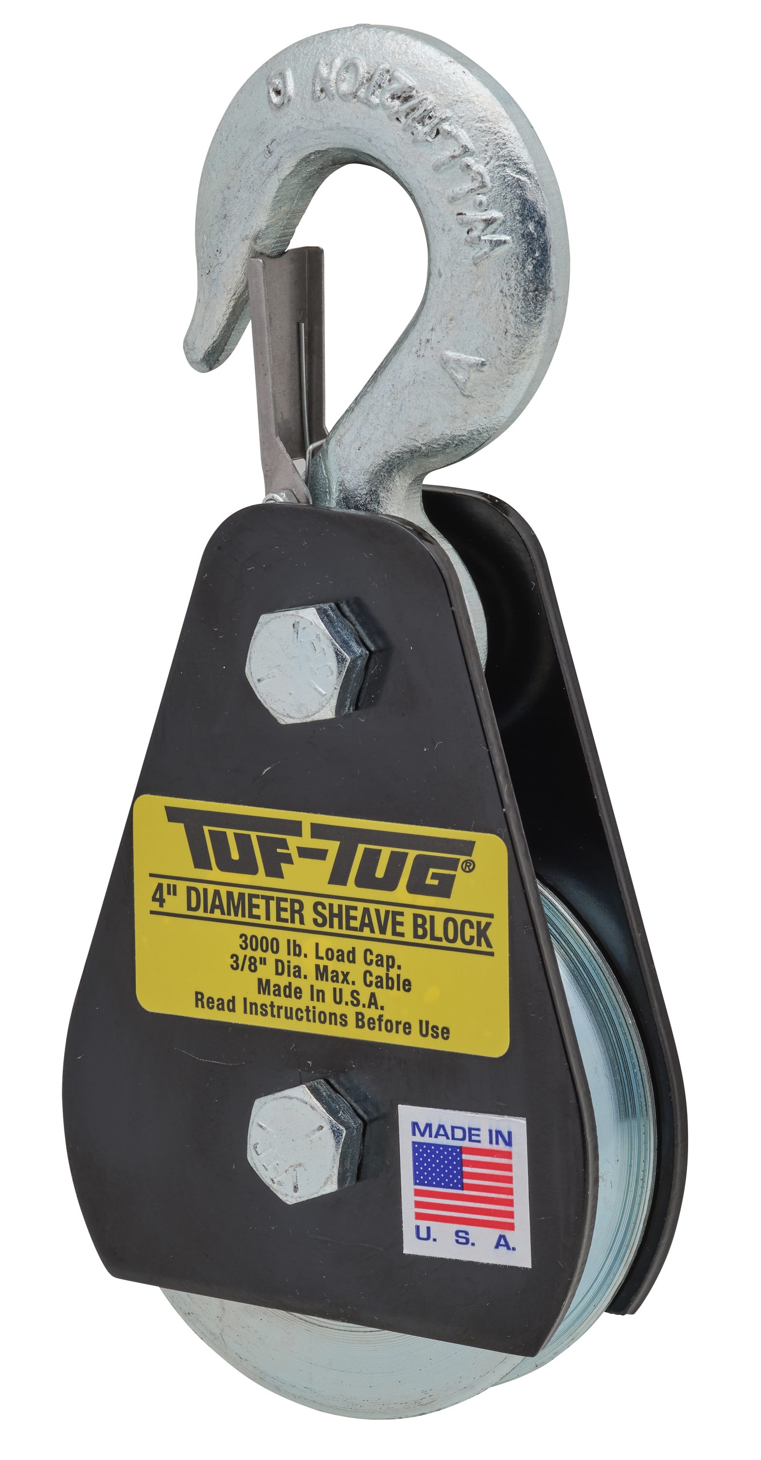 Reviews for TUF-TUG 4 in. Wire Rope Snatch Block, Hook Mount