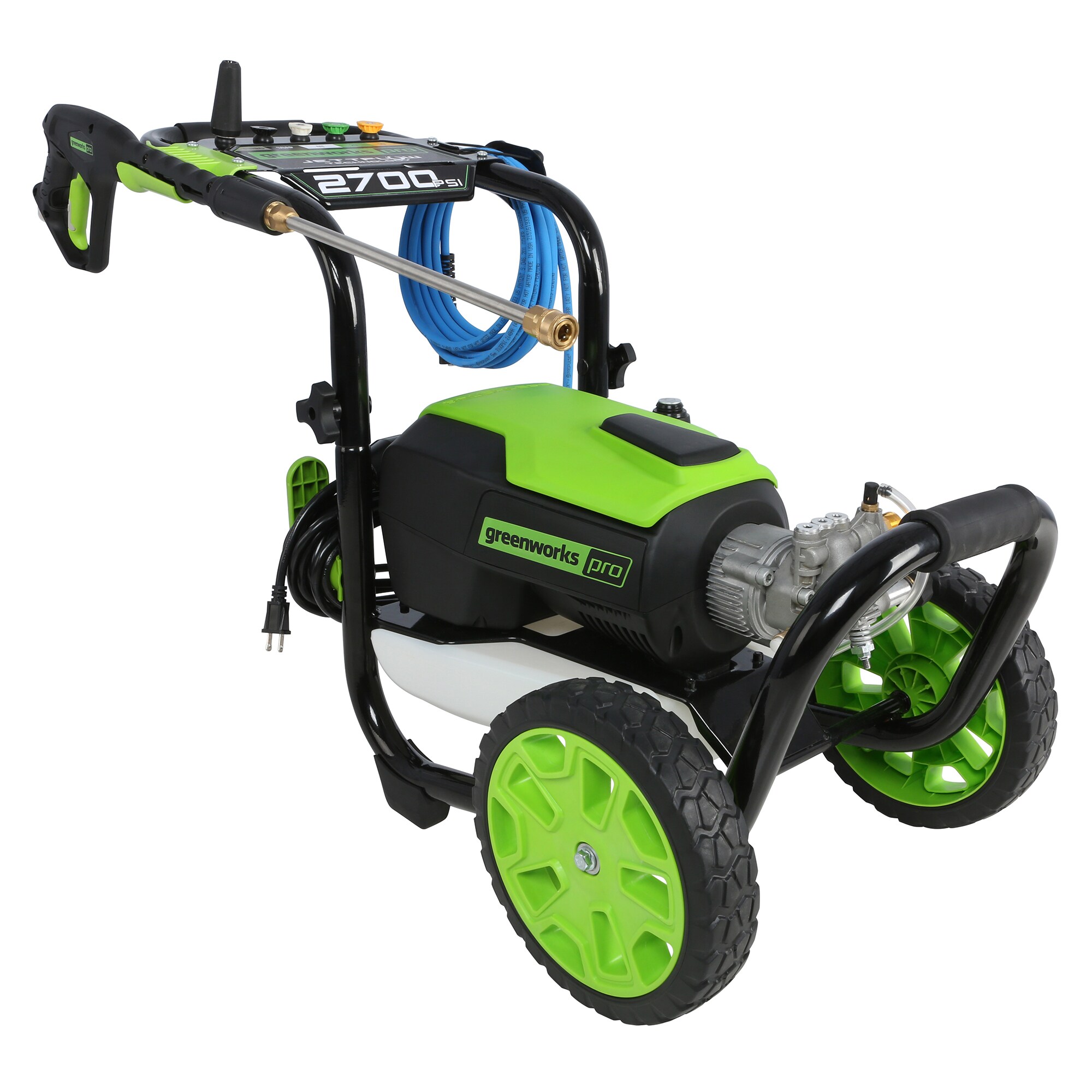 Greenworks Pro 2700 PSI 2.3-Gallon-GPM Cold Water Electric Pressure ...