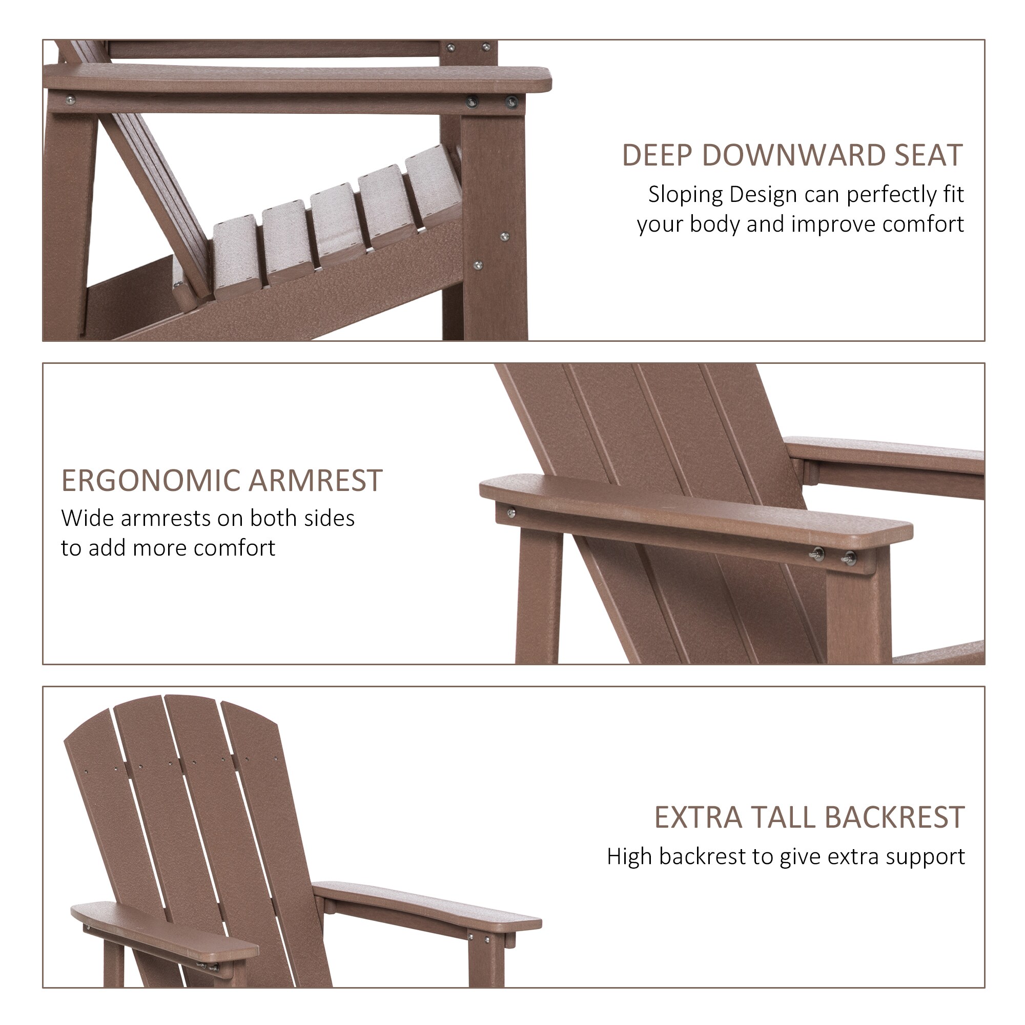 Forclover ASE-637BN Patio-Chairs - View #8