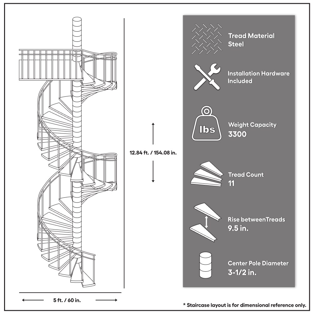 Mylen Stairs EC60Z11V002 Staircase-Kits - View #2