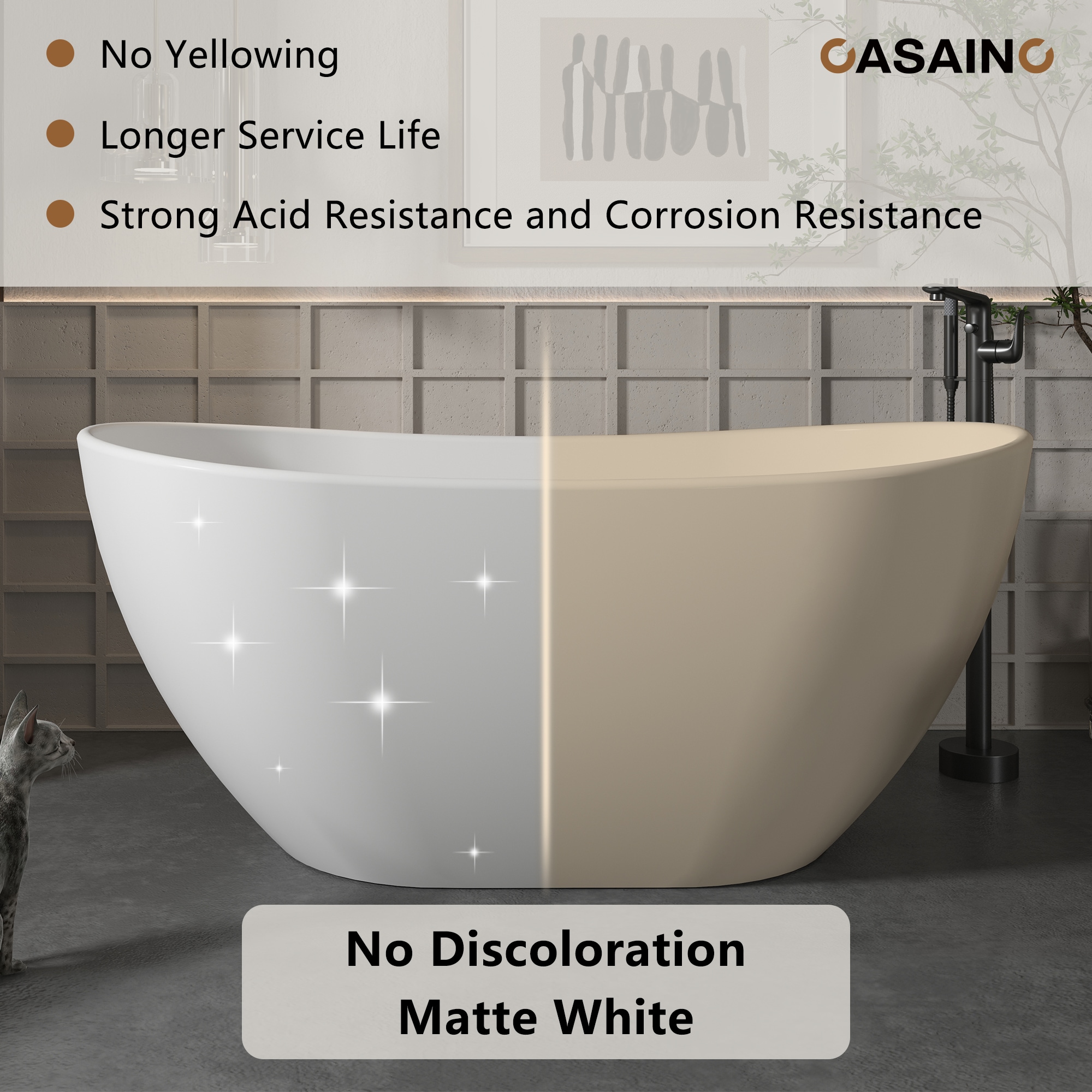 CASAINC CA06005S71MW bathtubs - View #10