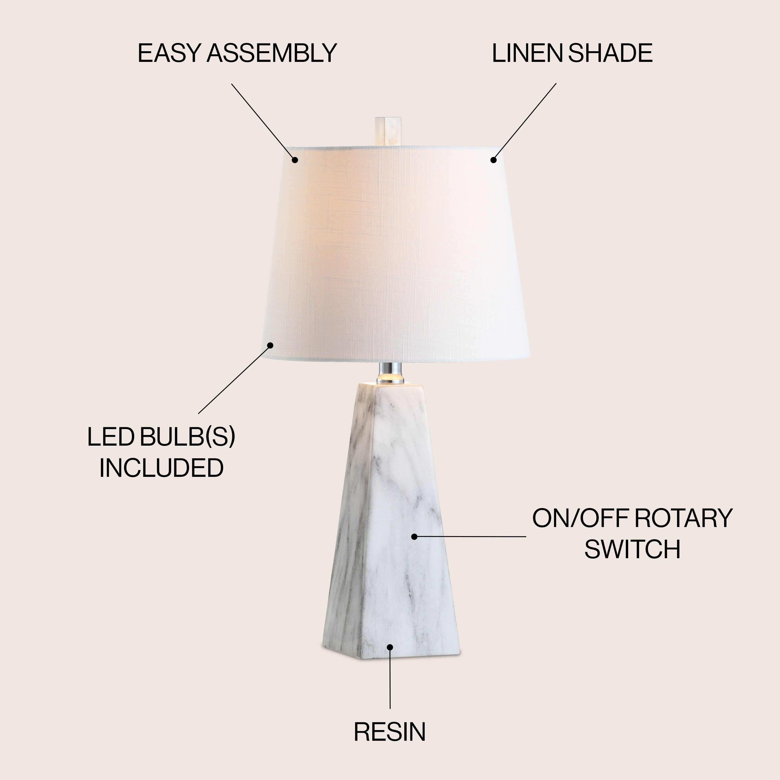 JONATHAN  Y JYL1037A Table-Lamps - View #3