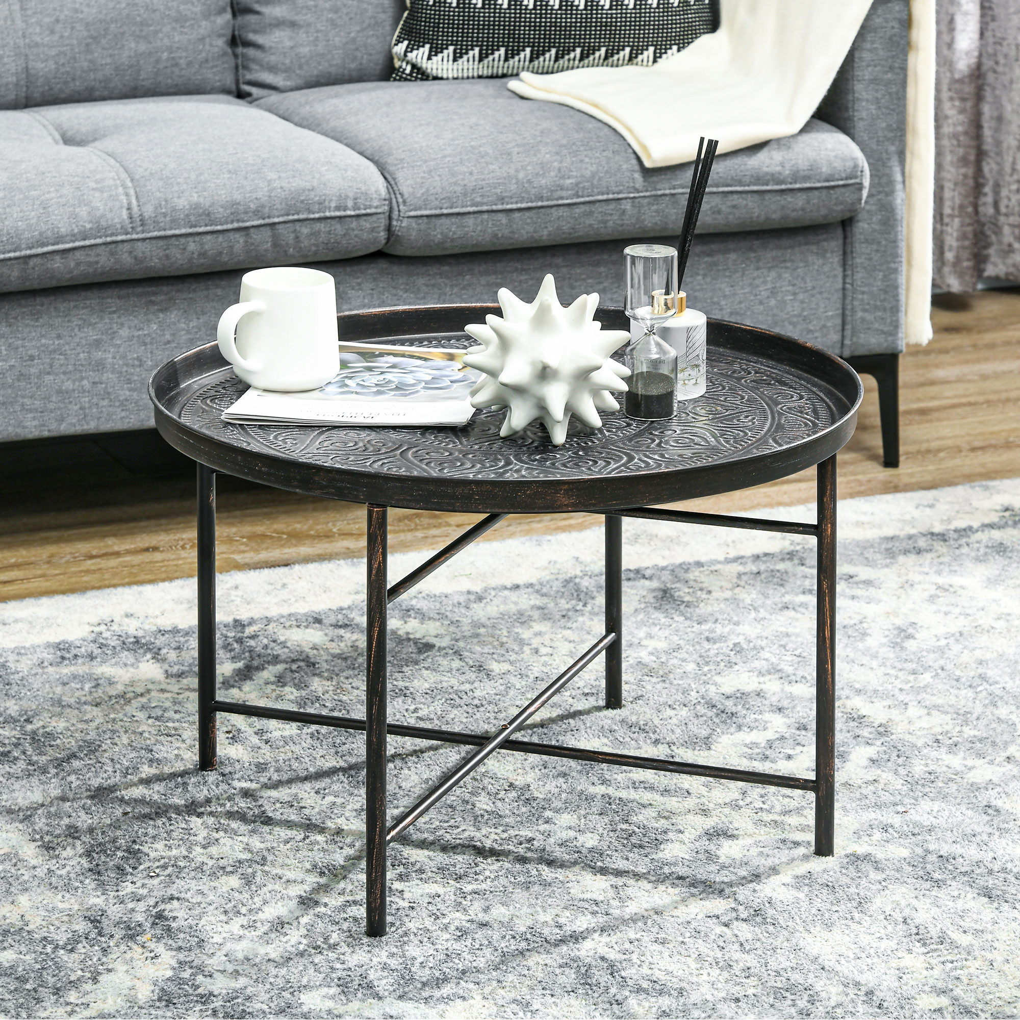 HomCom 839-975V00GY Coffee-Tables - View #2