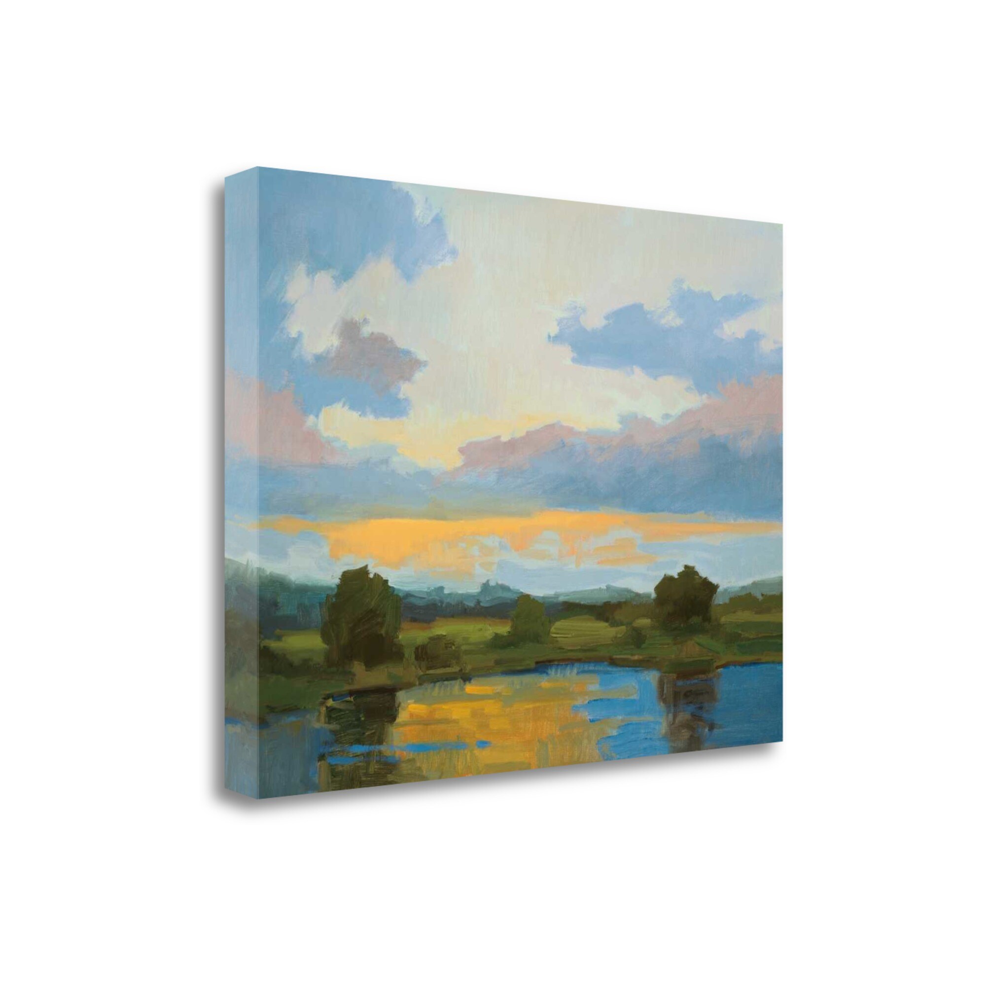 Tangletown Fine Art CA316129-3628C Sky Performance Vicki Mcmurry 28-in H x 36-in W Landscape Print on Canvas