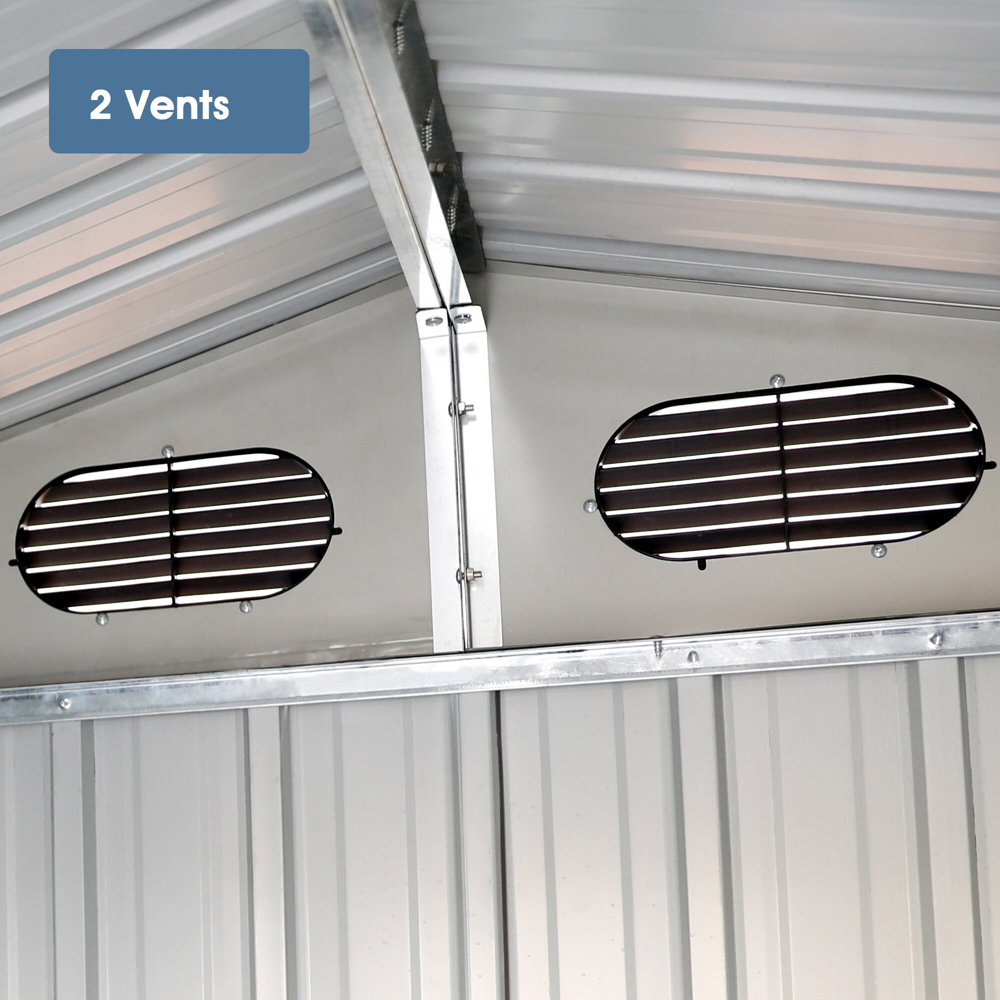 Clihome CL-TP717SH00187LBW Metal-Storage-Buildings-Sheds - View #8