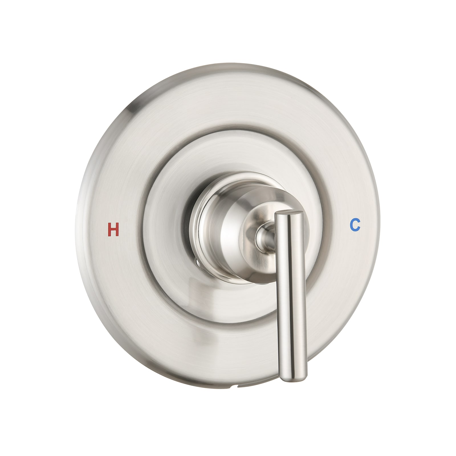 Ultrimkit -  1-Handle Pressure-Balance Shower Faucet Trim Kit for Moen Posi-Temp Valve Brushed Ni...