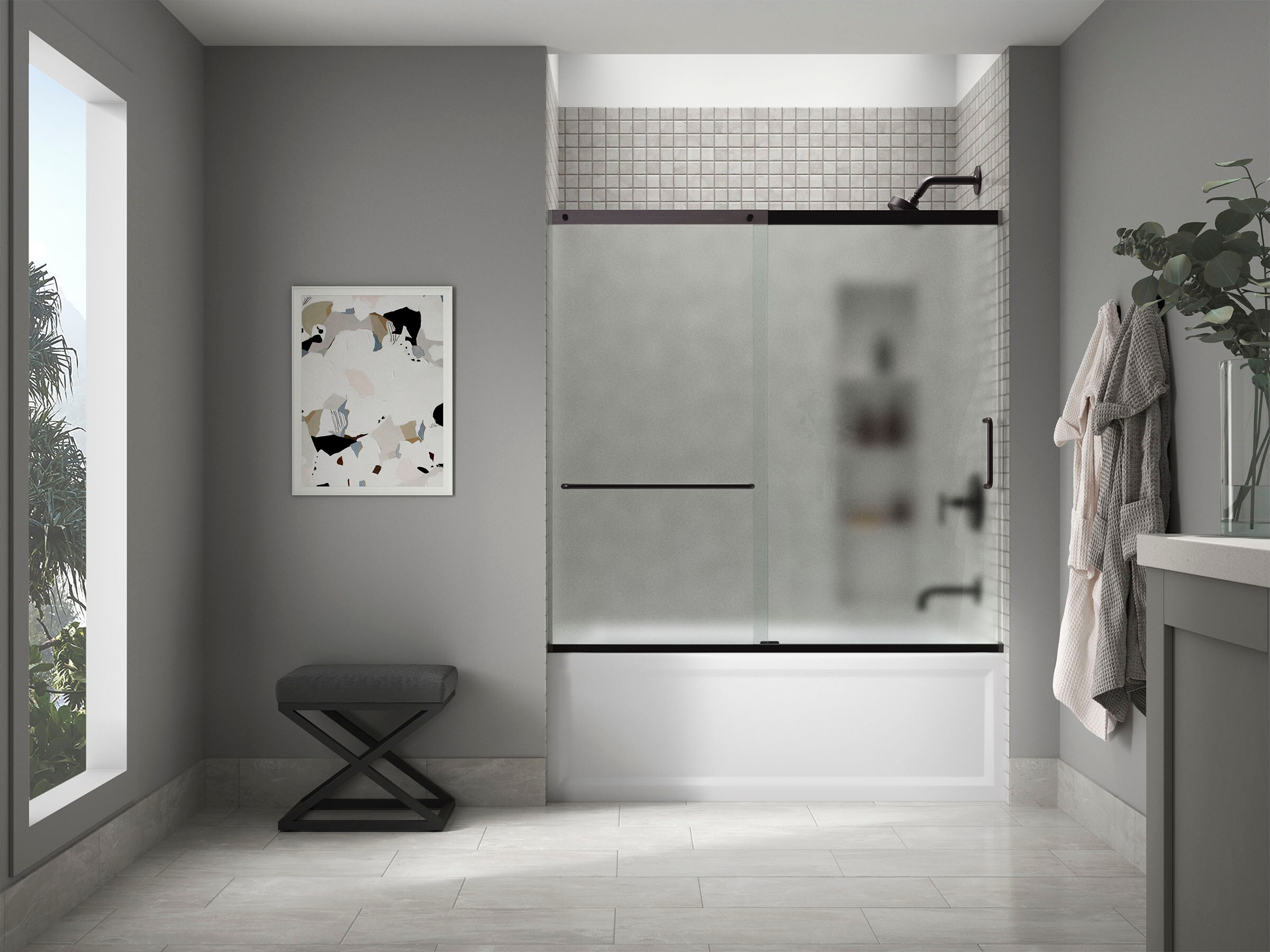 KOHLER K-T14421-4-BL Tub-Shower-Faucets - View #2