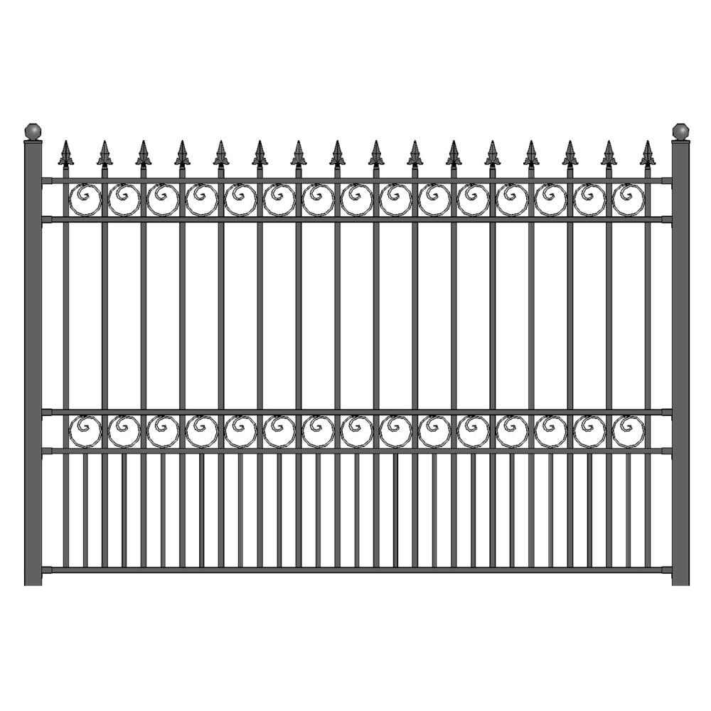 Decorative Metal Fence Panels (40 Year Warranty)