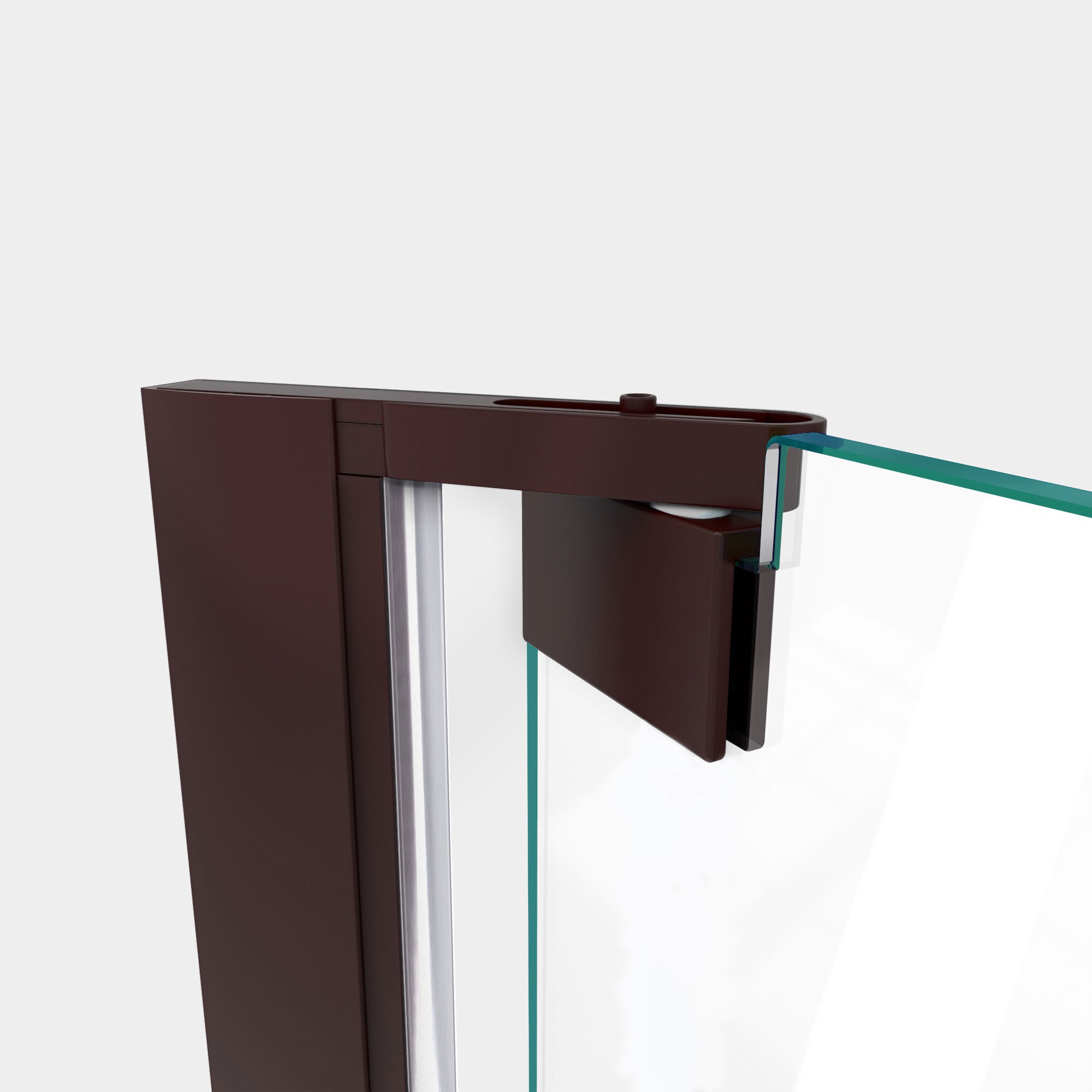 Elegance-LS 72" Frameless Pivot Shower Door with Clear Glass