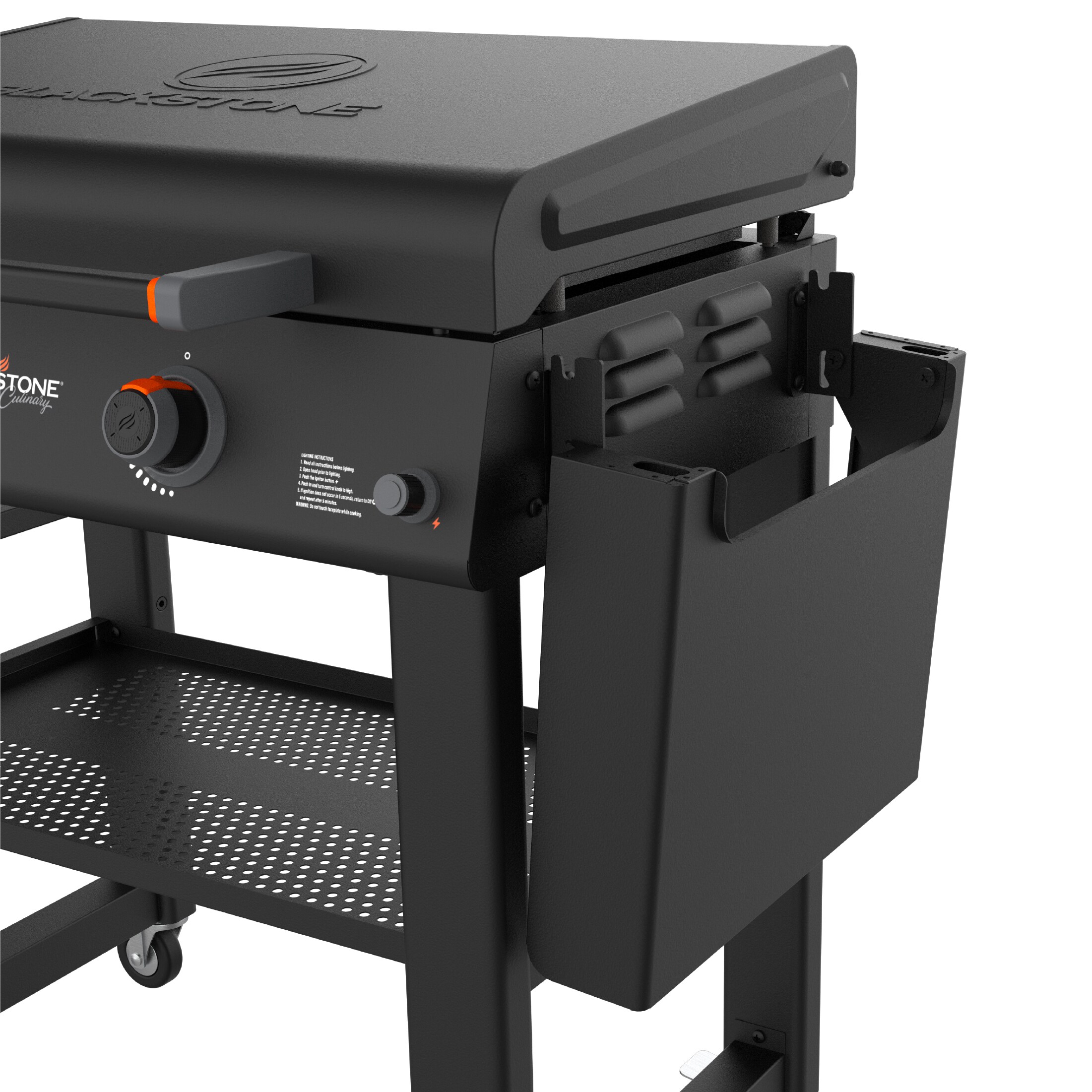 Blackstone 30 culinary omnivore griddle with hood 2 burner liquid