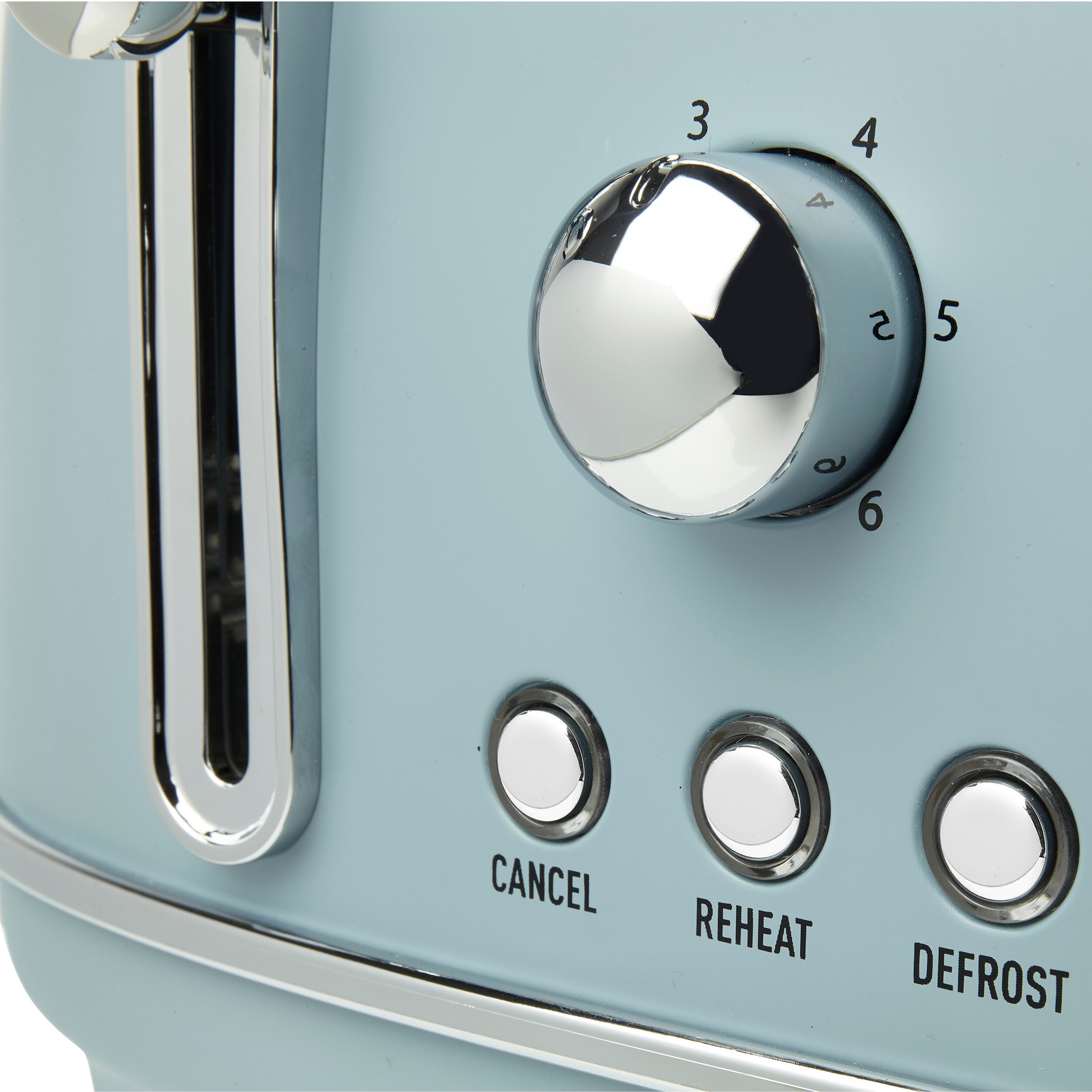 Nostalgia Classic 4-Slice Aqua Blue Retro Toaster CLTOS4AQ - The