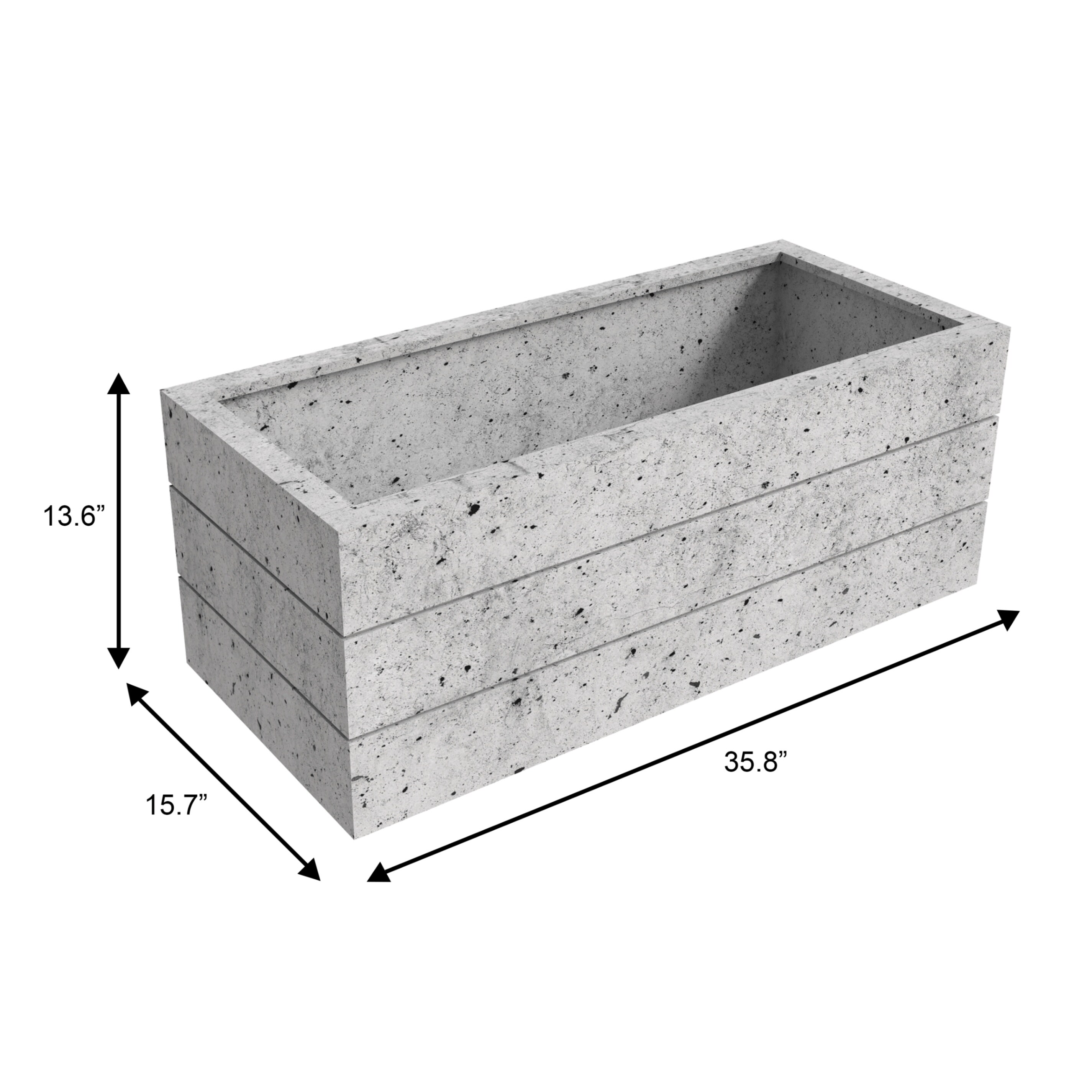 Leisuremod OP14DW Planter-Window-Box - View #7