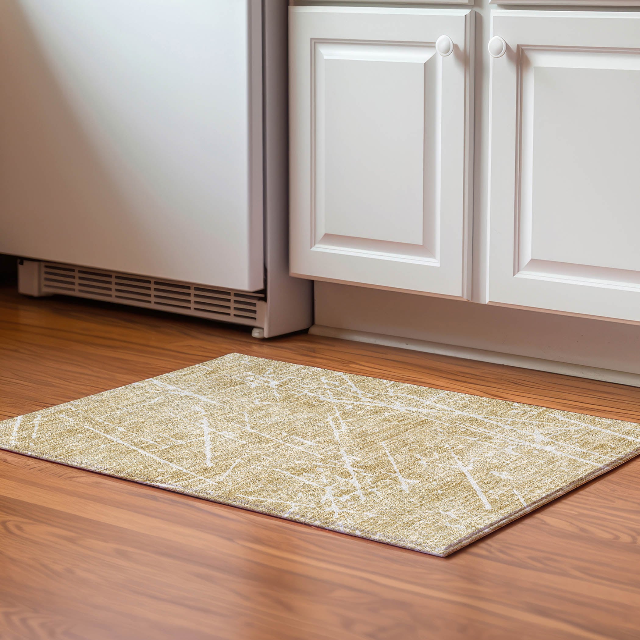 Addison Rugs AMF628BG20X30 Mayfield AMF628BG 2 x 3 (ft) Loomed Polyester Beige Rectangular Indoor Geometric Machine washable Area rug