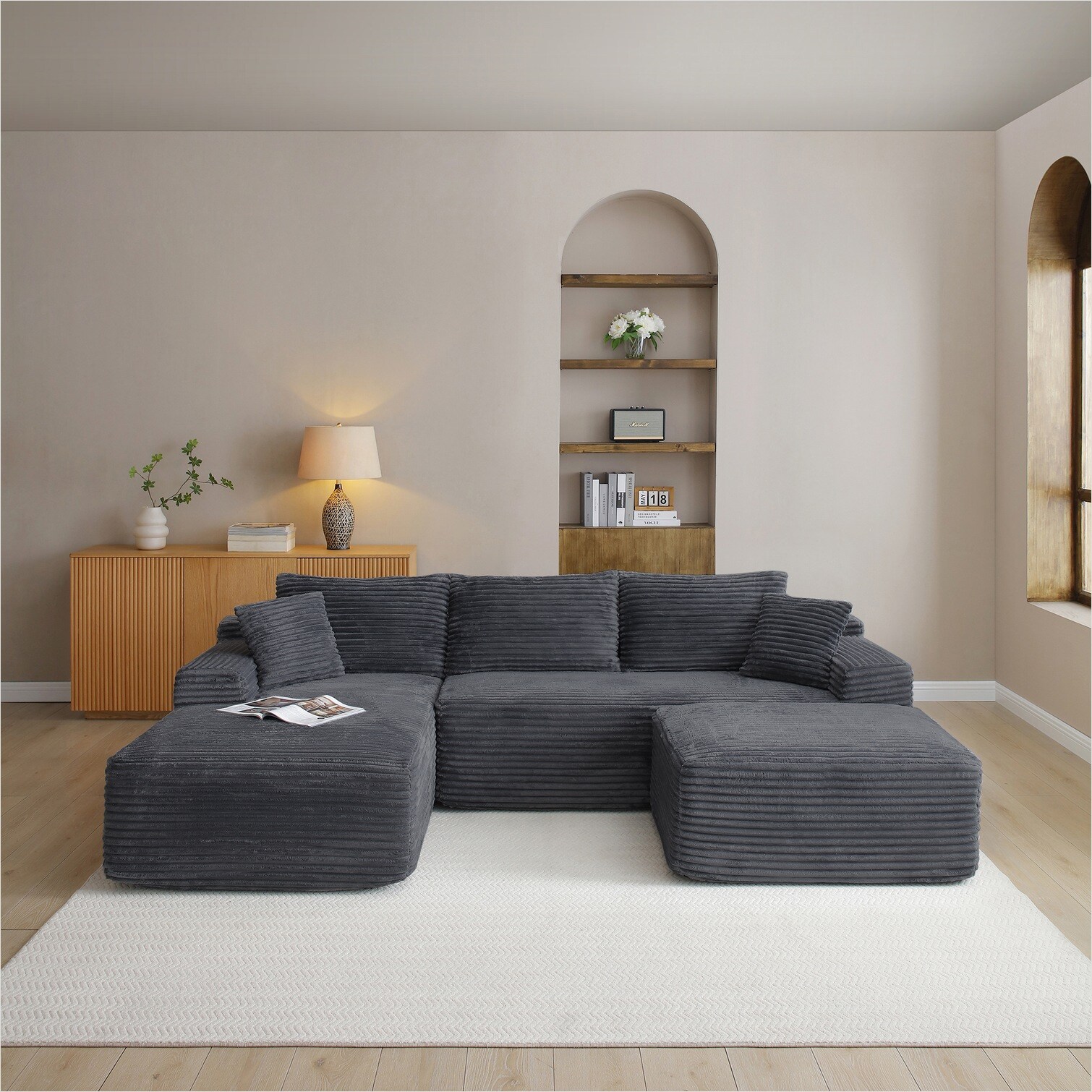 SunJet XOGEU06FNR0C Indoor-Ottomans - View #3