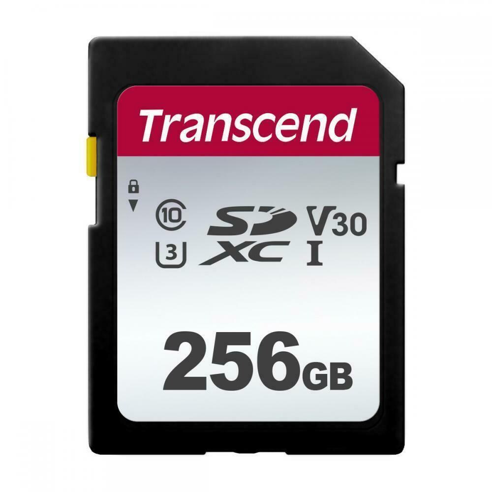  MGGD7149 Transcend TS256GSDC300S 256 GB 300S SDXC UHS-I Class 10 U3 V30 Memory Card